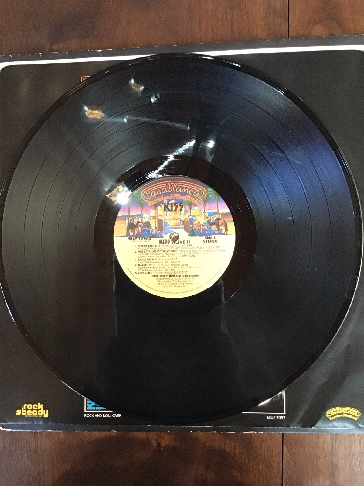 KISS Alive II Vinyl 2-LP NBLP 7076-2 1977 Casablanca Pressing W/ Booklet VG+/VG