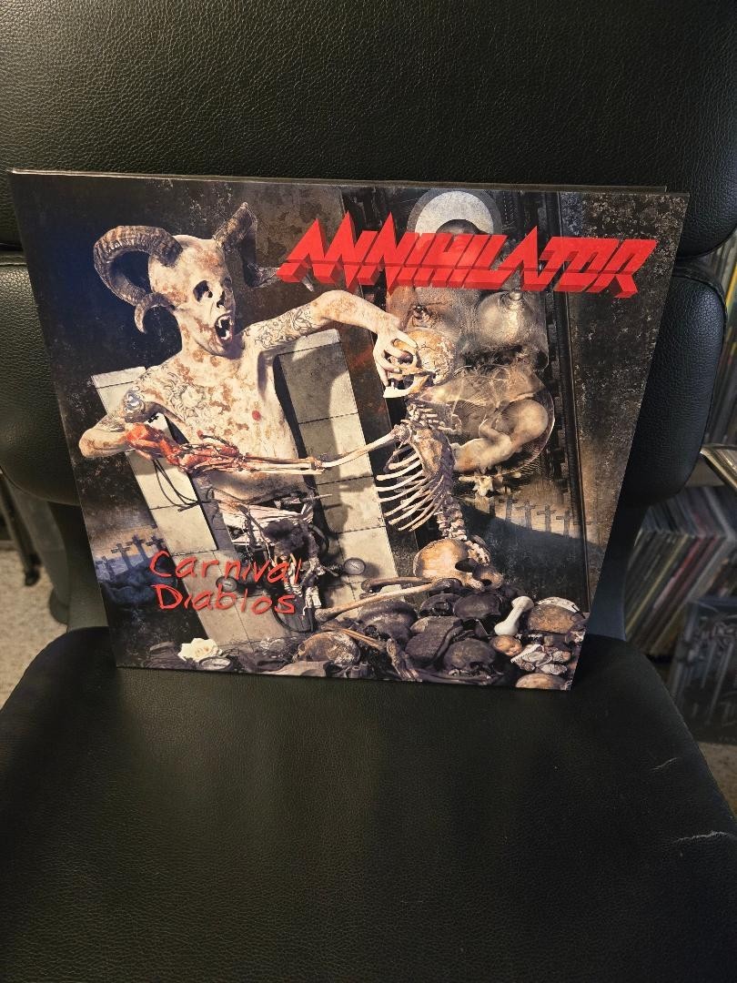 Annihilator ‘Carnival Diablos’ Black Vinyl OPEN BUT UNPLAYED