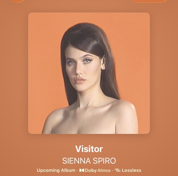 ❤️🎵 Sienna Spiro Visitor Blood Records Mahogany Melt SIZZLES/3000 SOLD OUT
