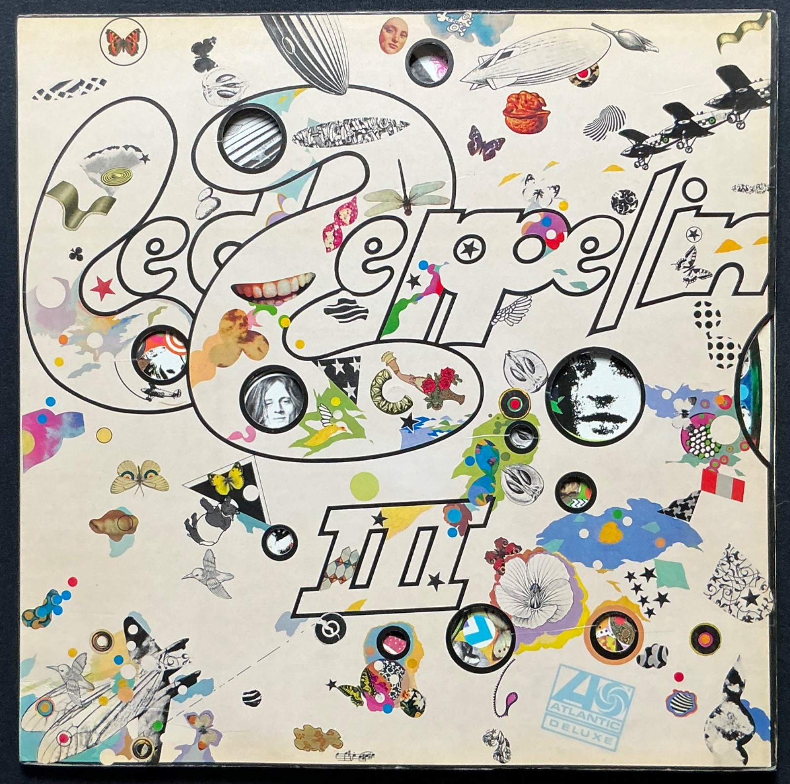 LED ZEPPELIN LED ZEPPELIN III ORIGINAL UK RED/PLUM A5/B7 “CELEBRATION” No “PG”