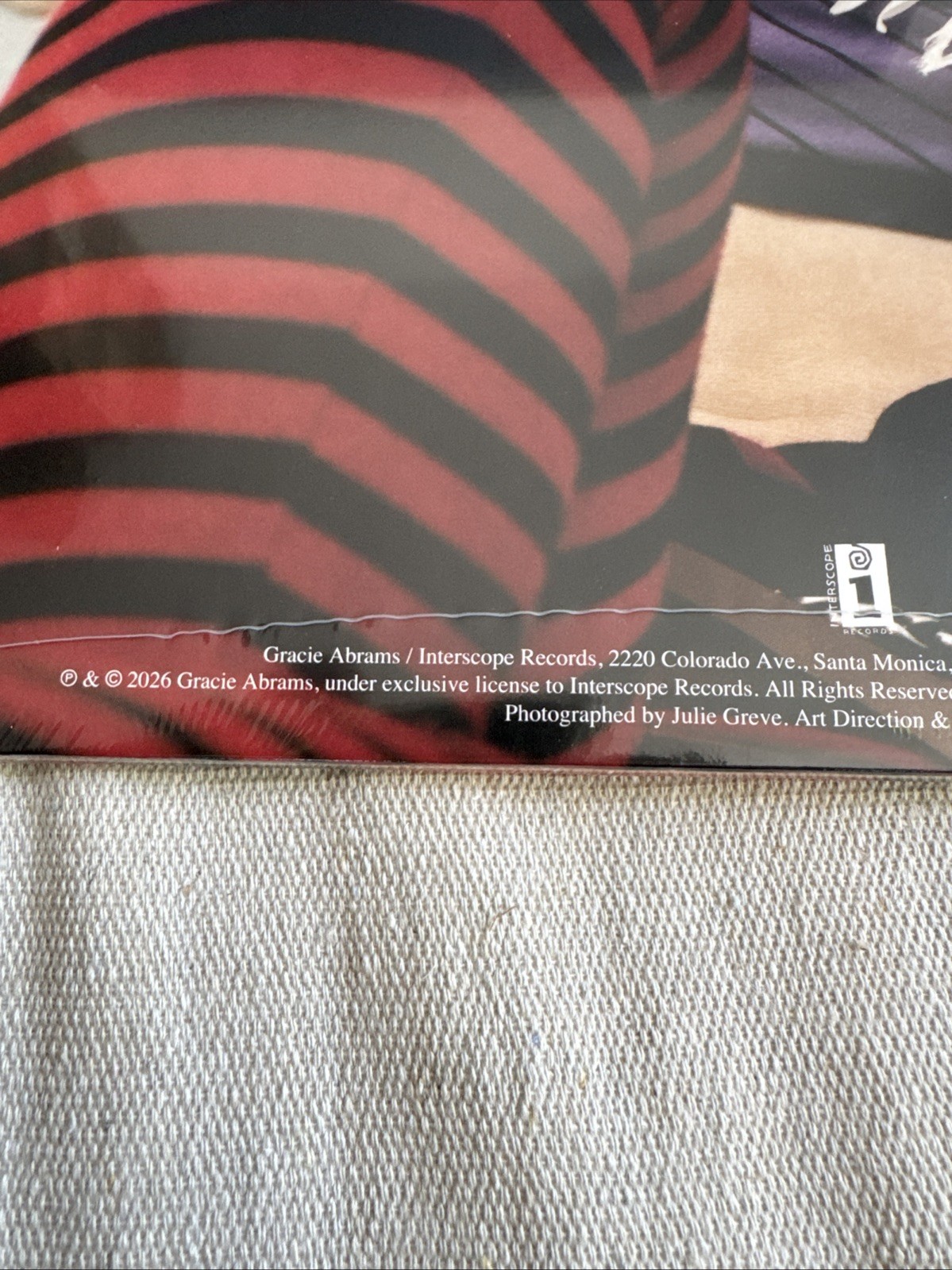 New Sealed Gracie Abrams Daughter From Hell Vinyl w/ Signed Insert- IN HAND