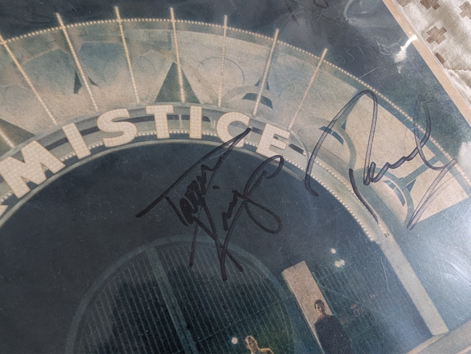 MuteMath/Mutemath – Armistice SIGNED Vinyl LP Media VG+ All Around