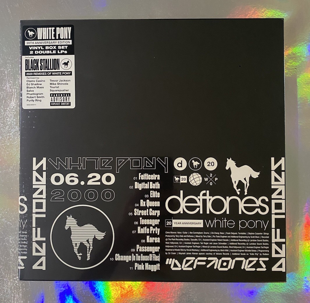 Deftones – White Pony 20th Anniversary 4LP Black Vinyl Box Set ✅ Factory Sealed