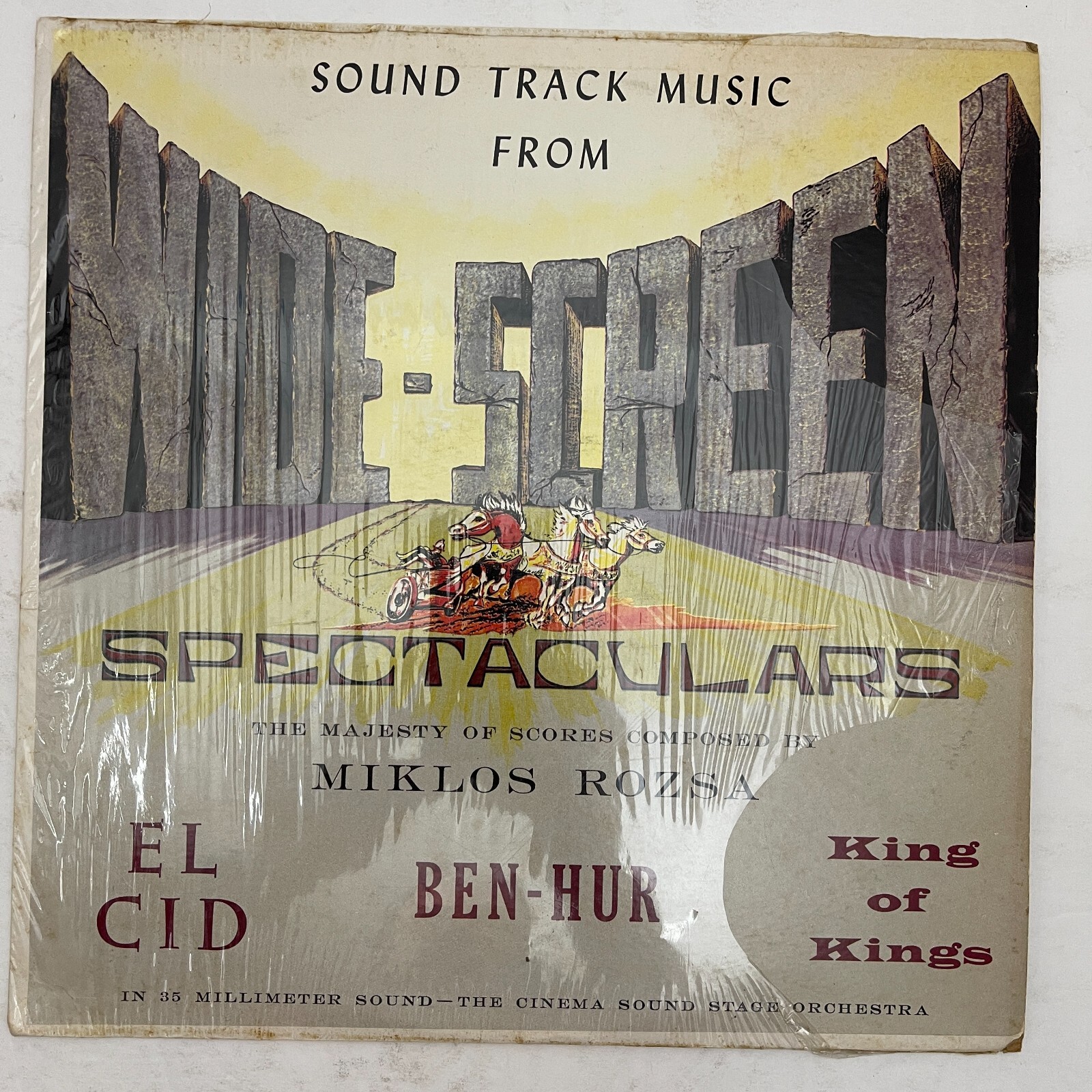 The Cinema Sound Stage Orchestra‎–Sound Track Music From Wide-Screen Spectacular