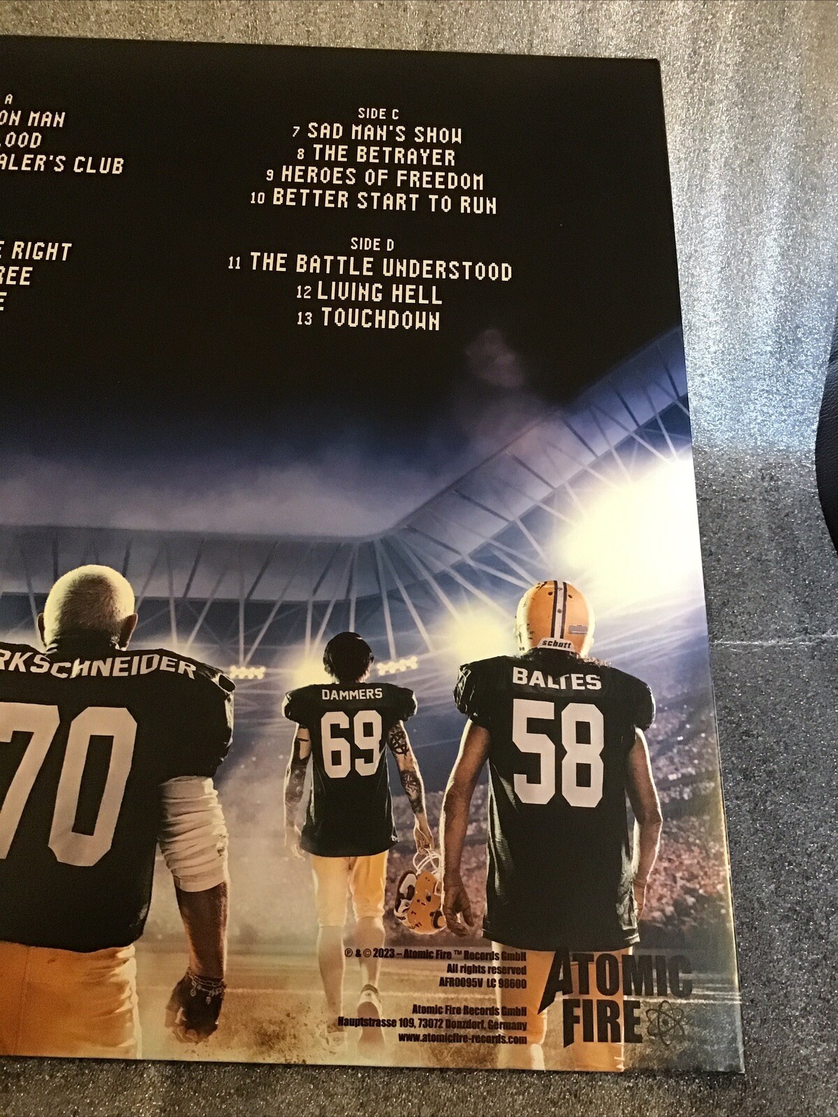 Vinyl Records – U.D.O. – Touchdown-Limited Edition Splatter Pressing, New,signed