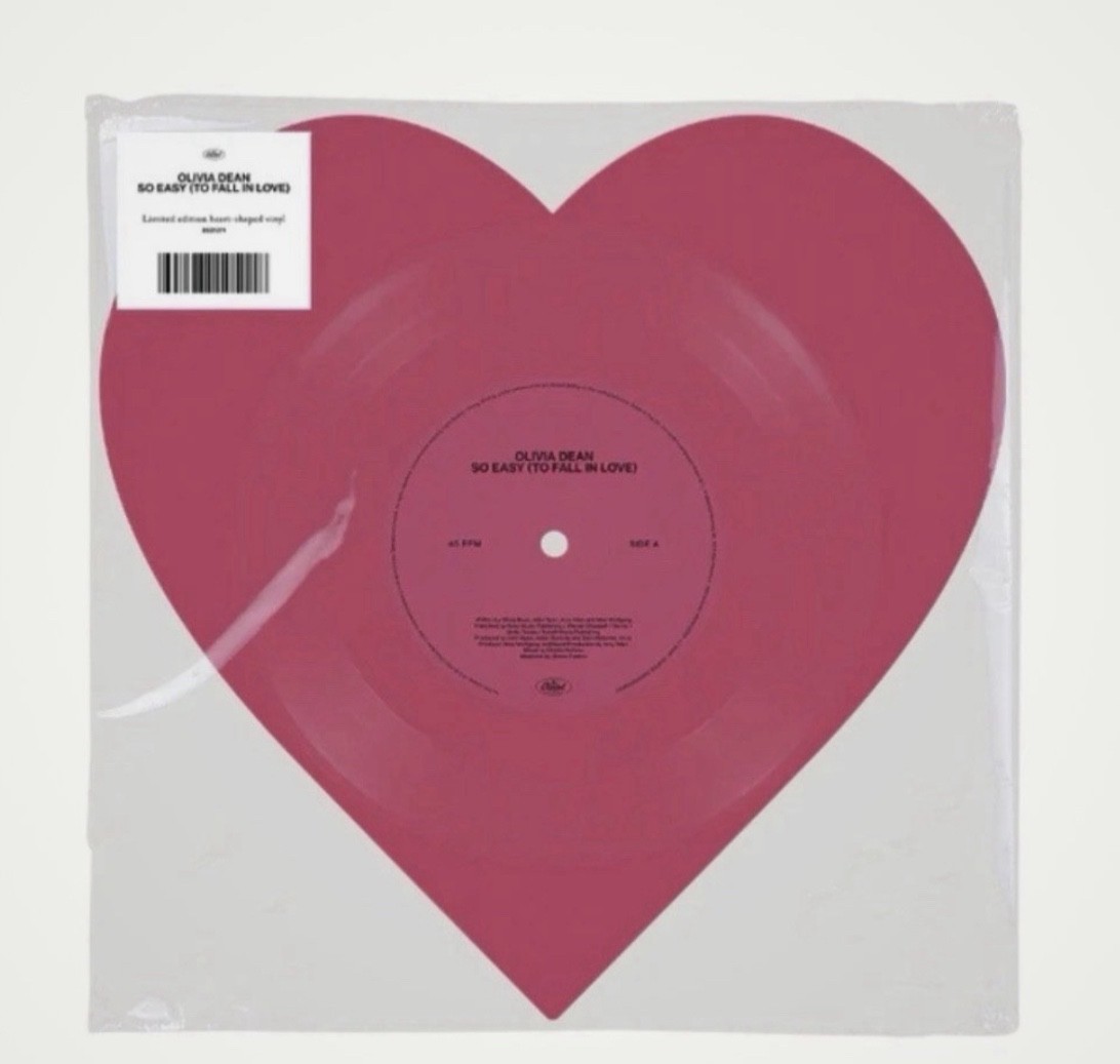 Olivia Dean So Easy (To Fall In Love)/I’ve Seen It Heart Shaped 10″ Single