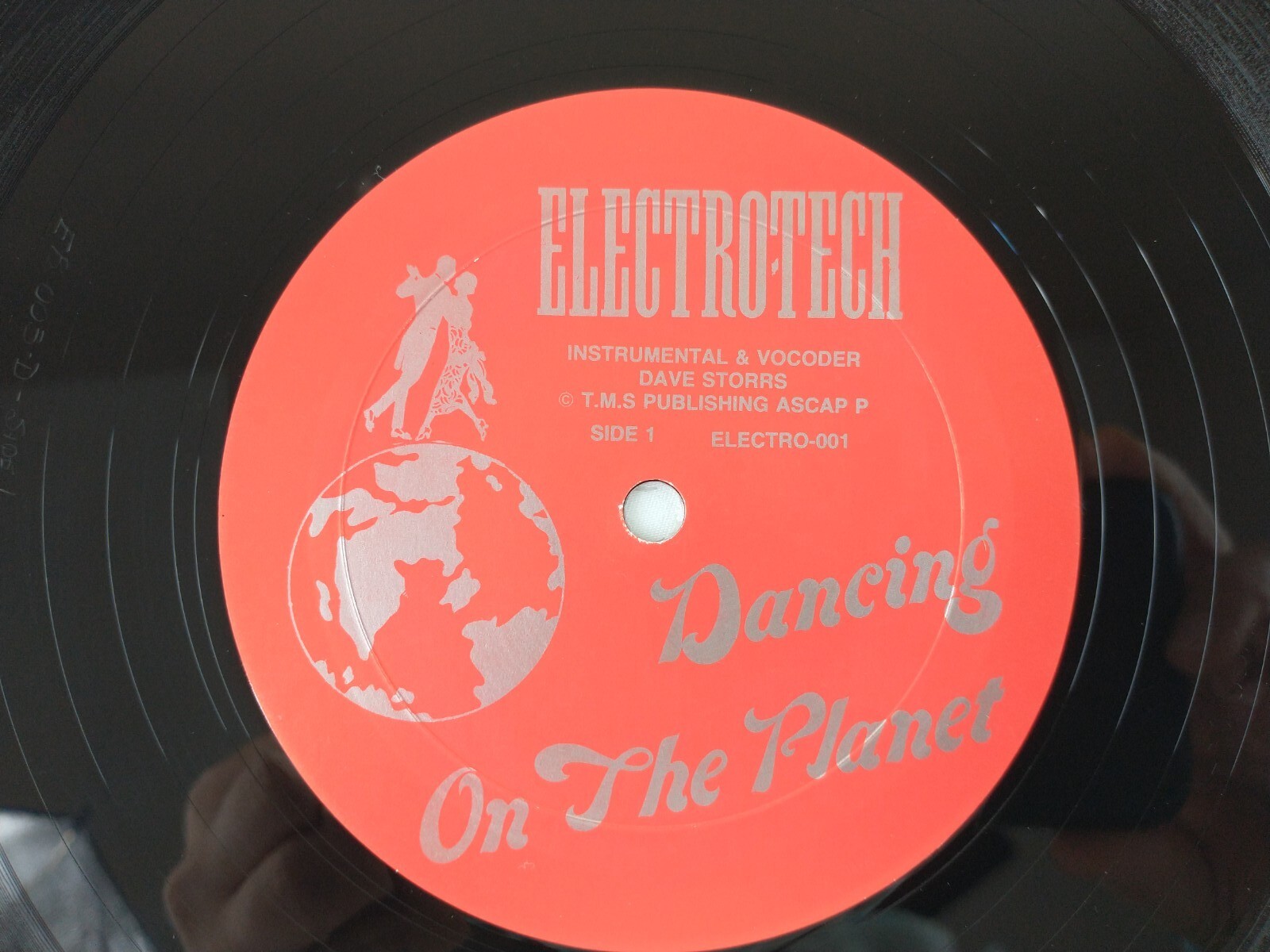 Electrotech – Dancing On The Planet 12″ Vinyl Record Rare 1980’s Tecno Synth-pop