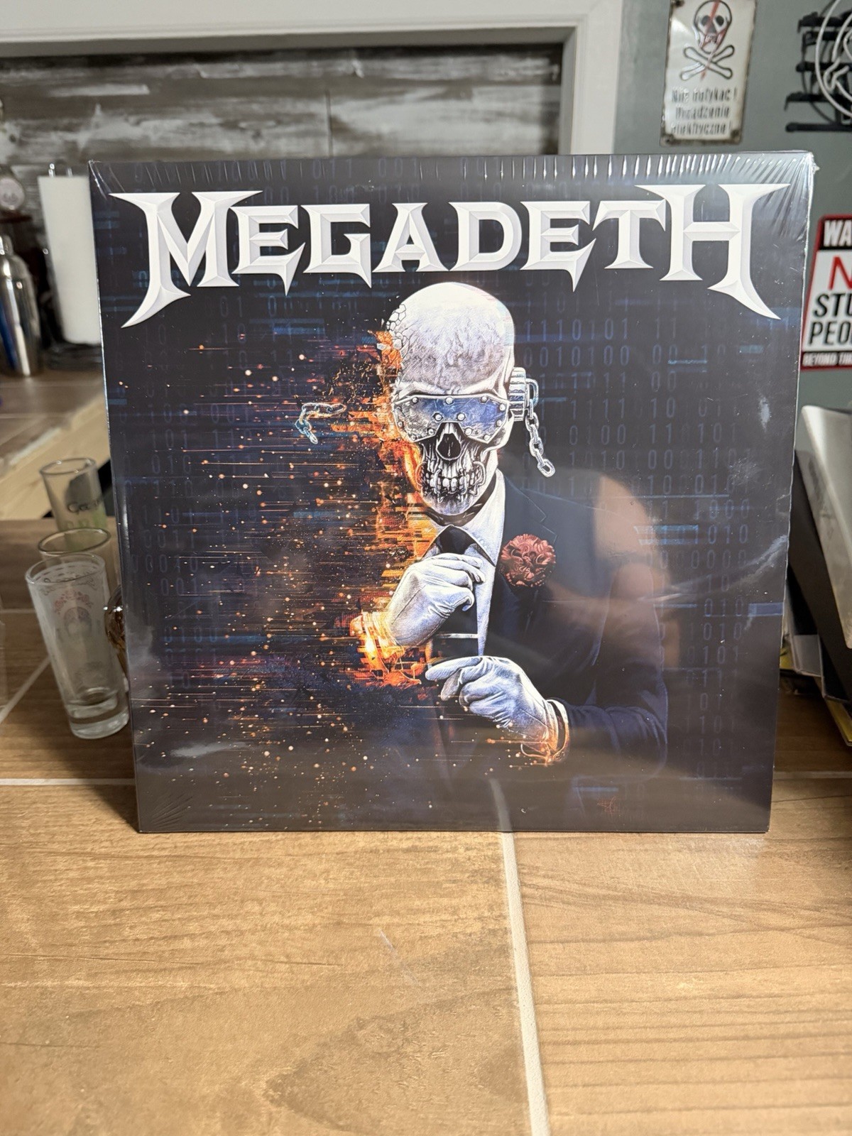 Megadeth Orange Cyber Haze Colored Vinyl LP Frontiers Label Group