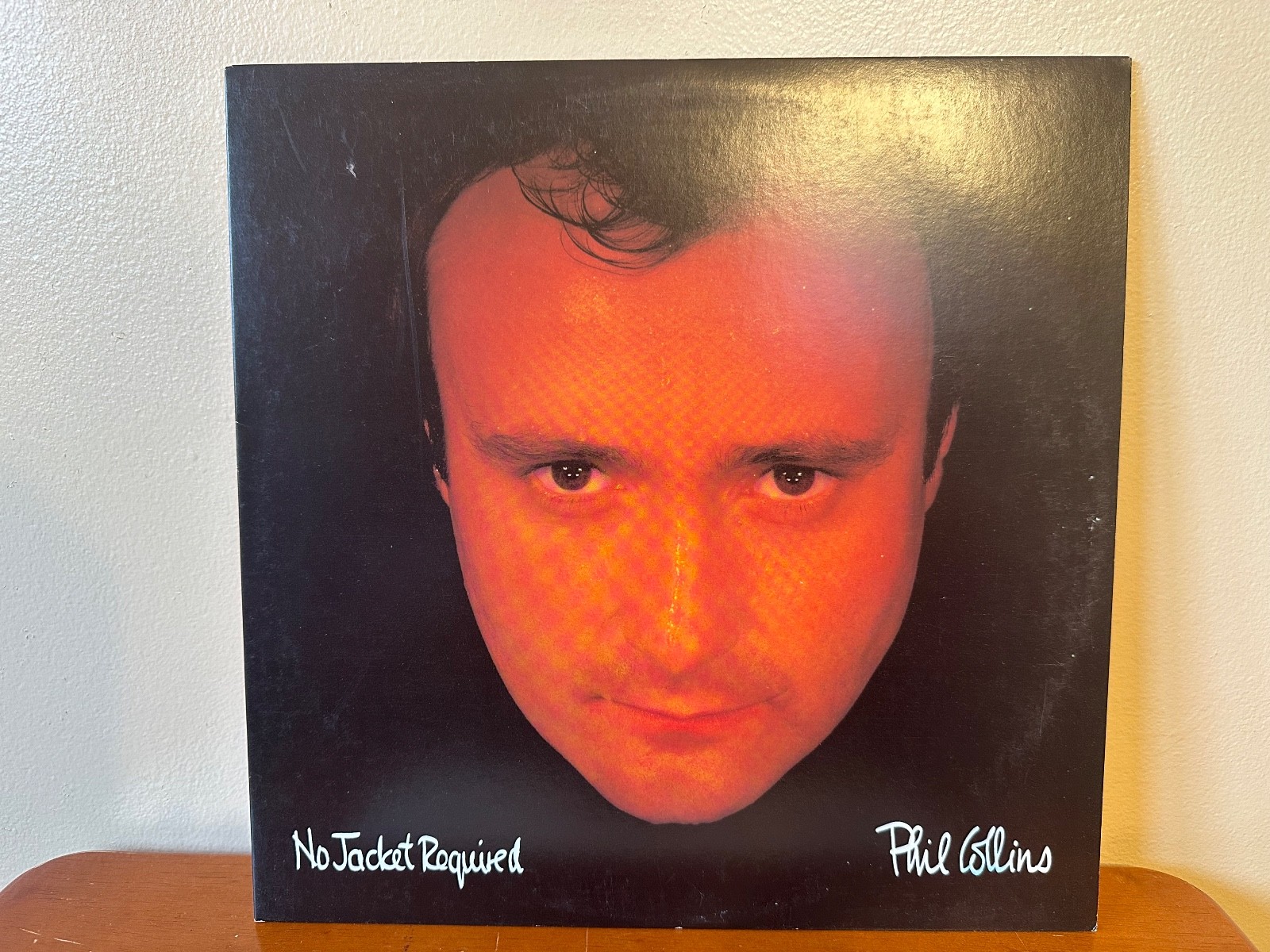 PHIL COLLINS “No Jacket Required” classic, collectible Pop Rock lp 1985 EXC/EXC