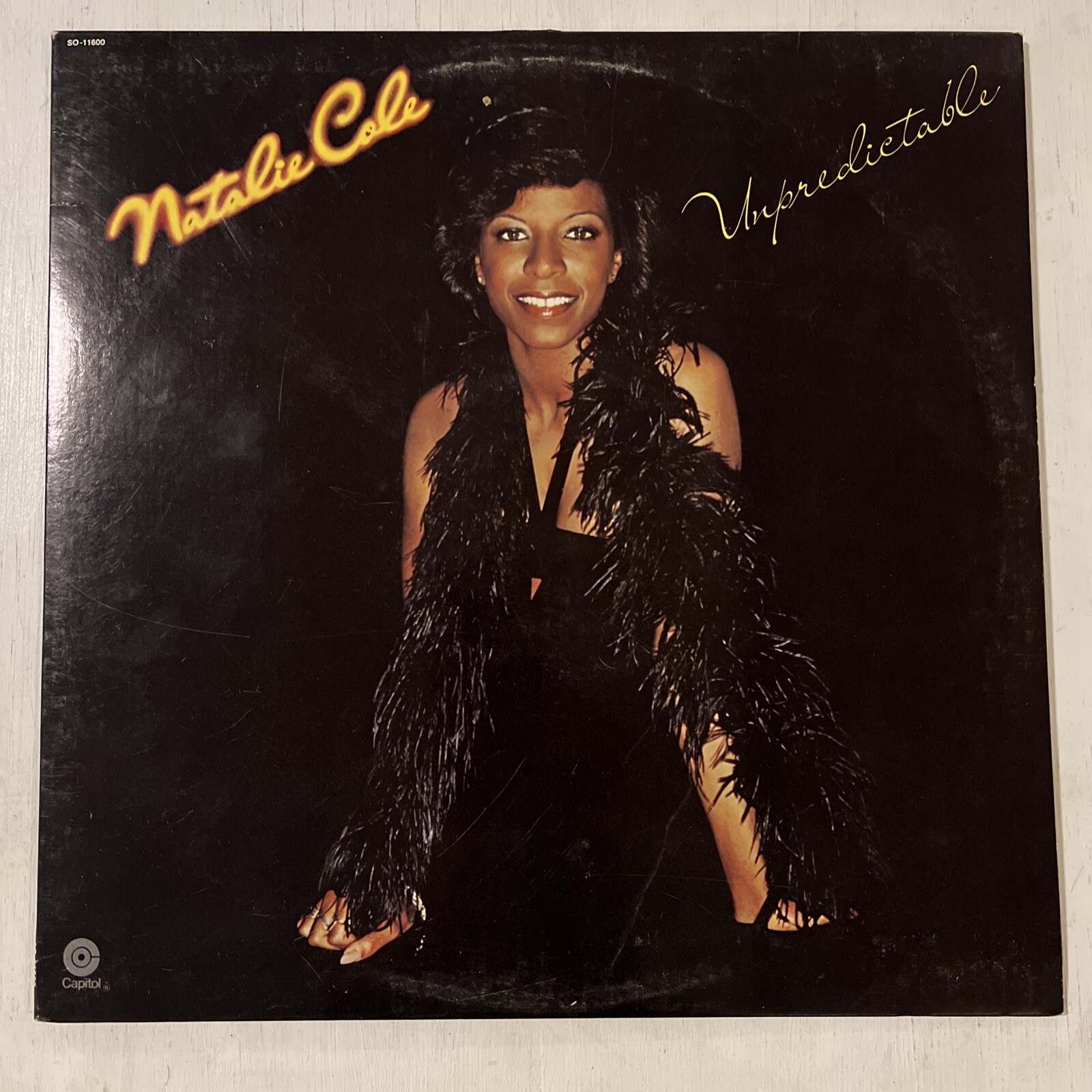 Natalie Cole Unpredictable LP 1977 Capitol Records SO-11600 VG+/VG+