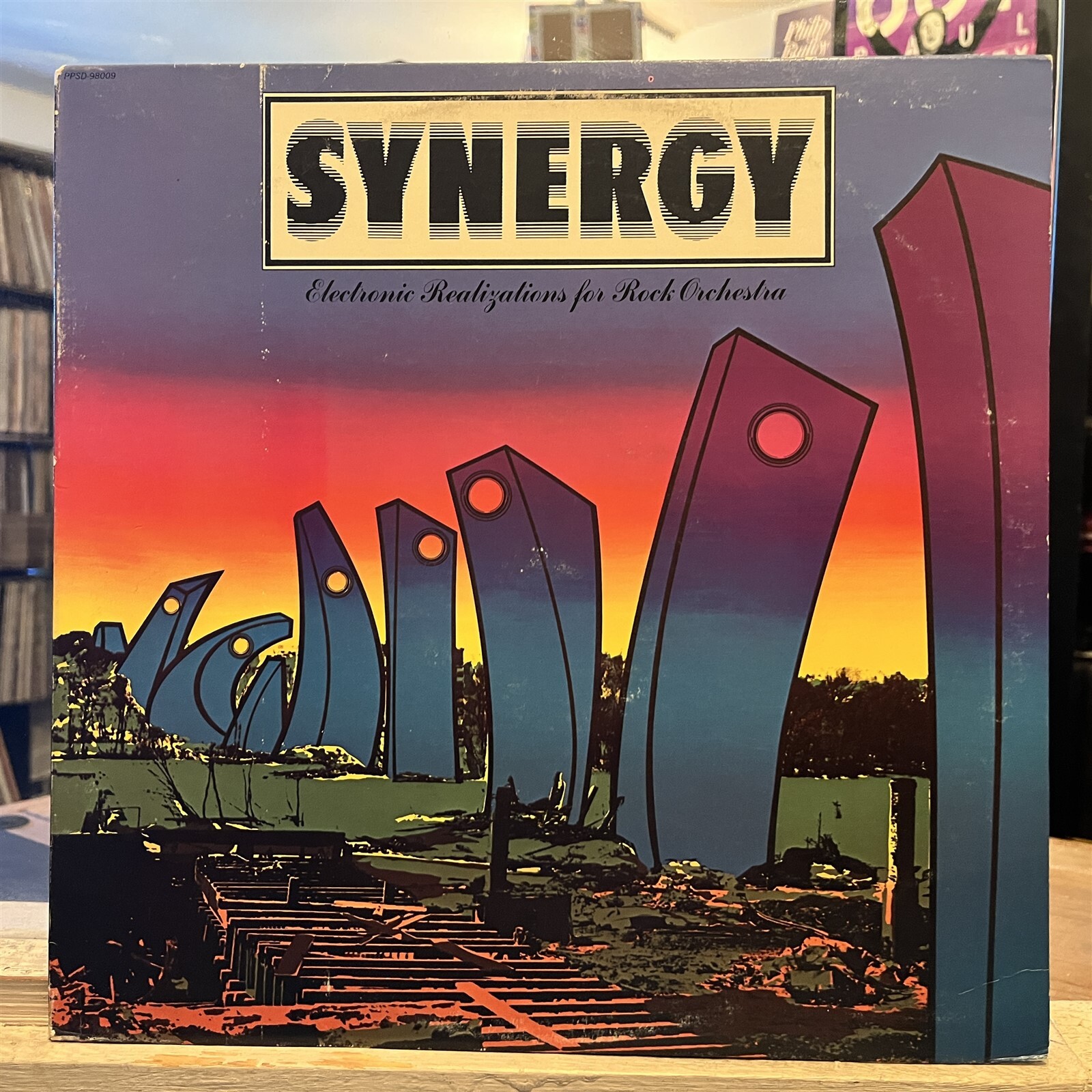 [ROCK/POP]~EXC LP~SYNERGY~Electronic Realizations For Rock Orchestra~{1975~PASSP