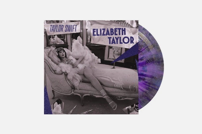 Taylor Swift Elizabeth Taylor 7″ Violet Glitter RSD Vinyl Record Store Day