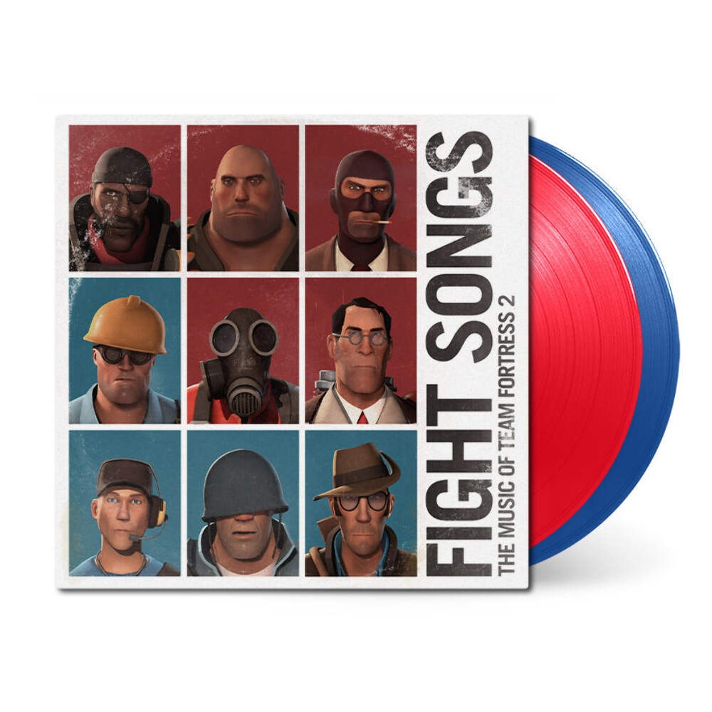 Valve Studio Orchestra Fight Songs: Team Fortress 2 [Red & Blue Vinyl]