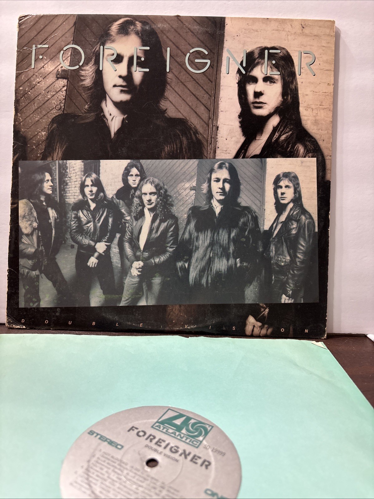 Foreigner – LP “Double Vision” Atlantic SD 19999 – Inner – No Barcode- VG+