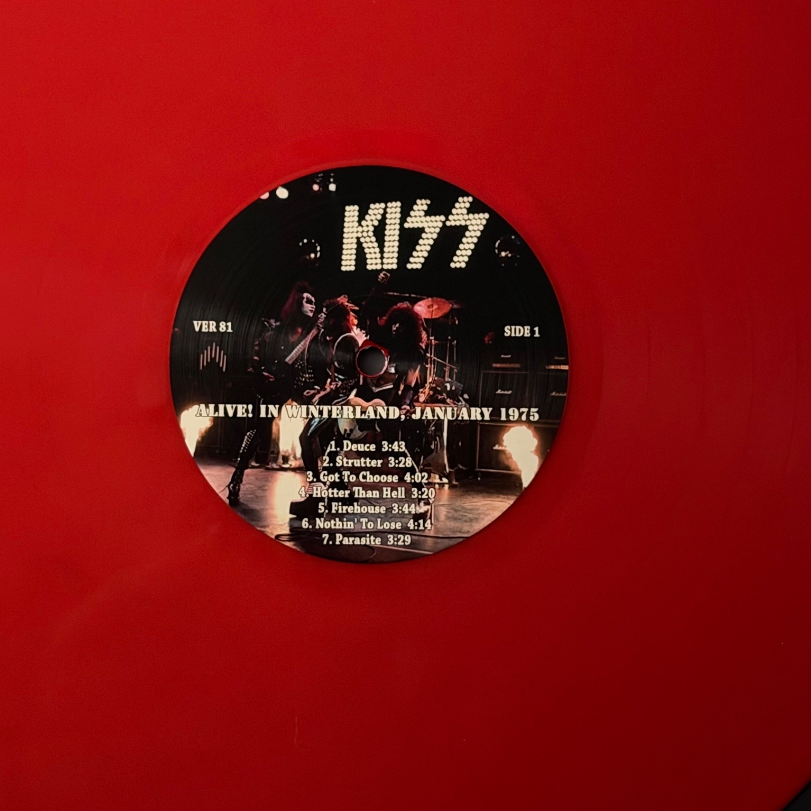Kiss Alive! In Winterland Jan 1975 Vinyl LP Hotter Than Hell Tour Soundboard NEW