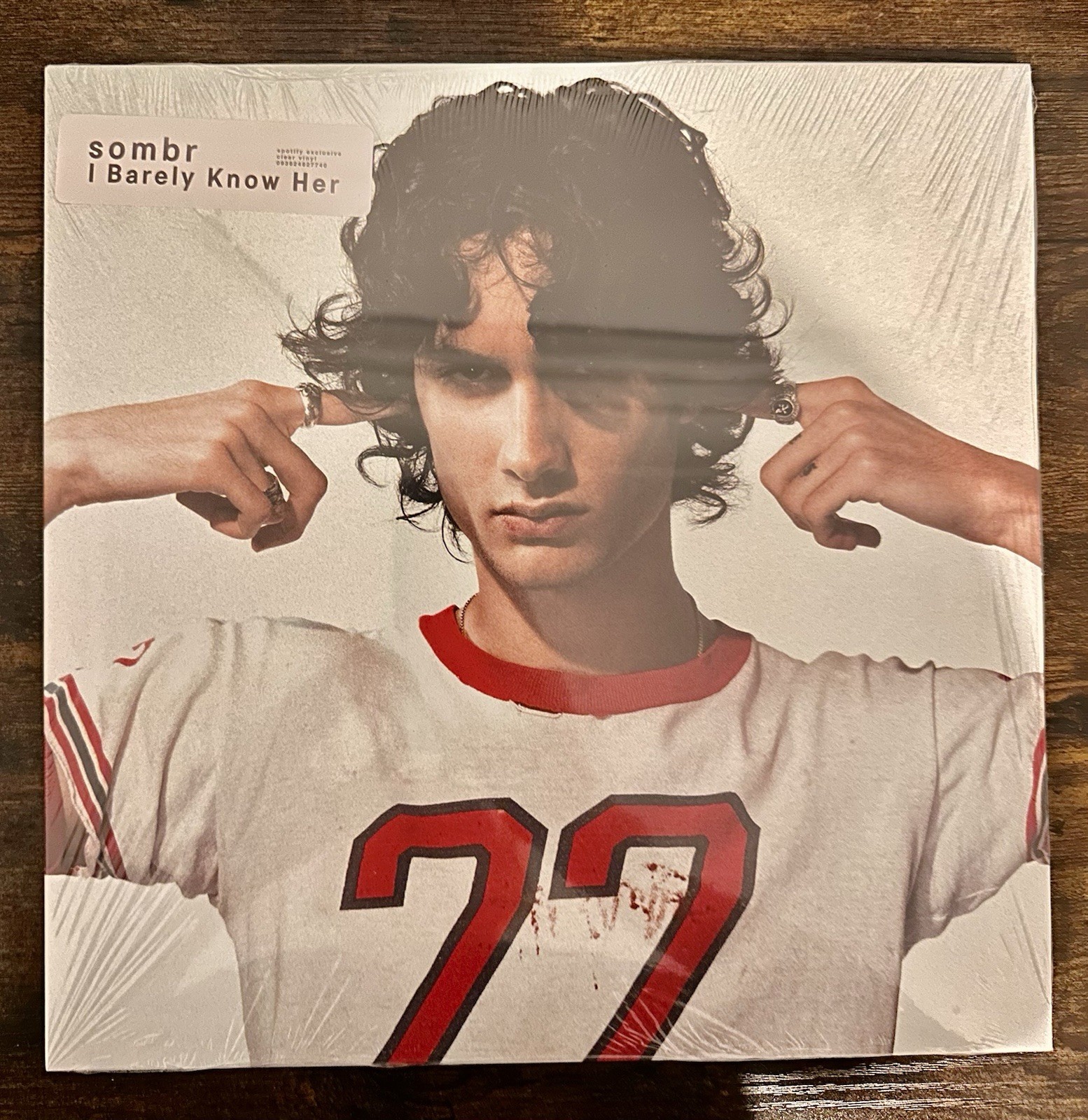 Sombr “I Barely Know Her” LP – Spotify Clear Vinyl Edition. Very Limited Issue