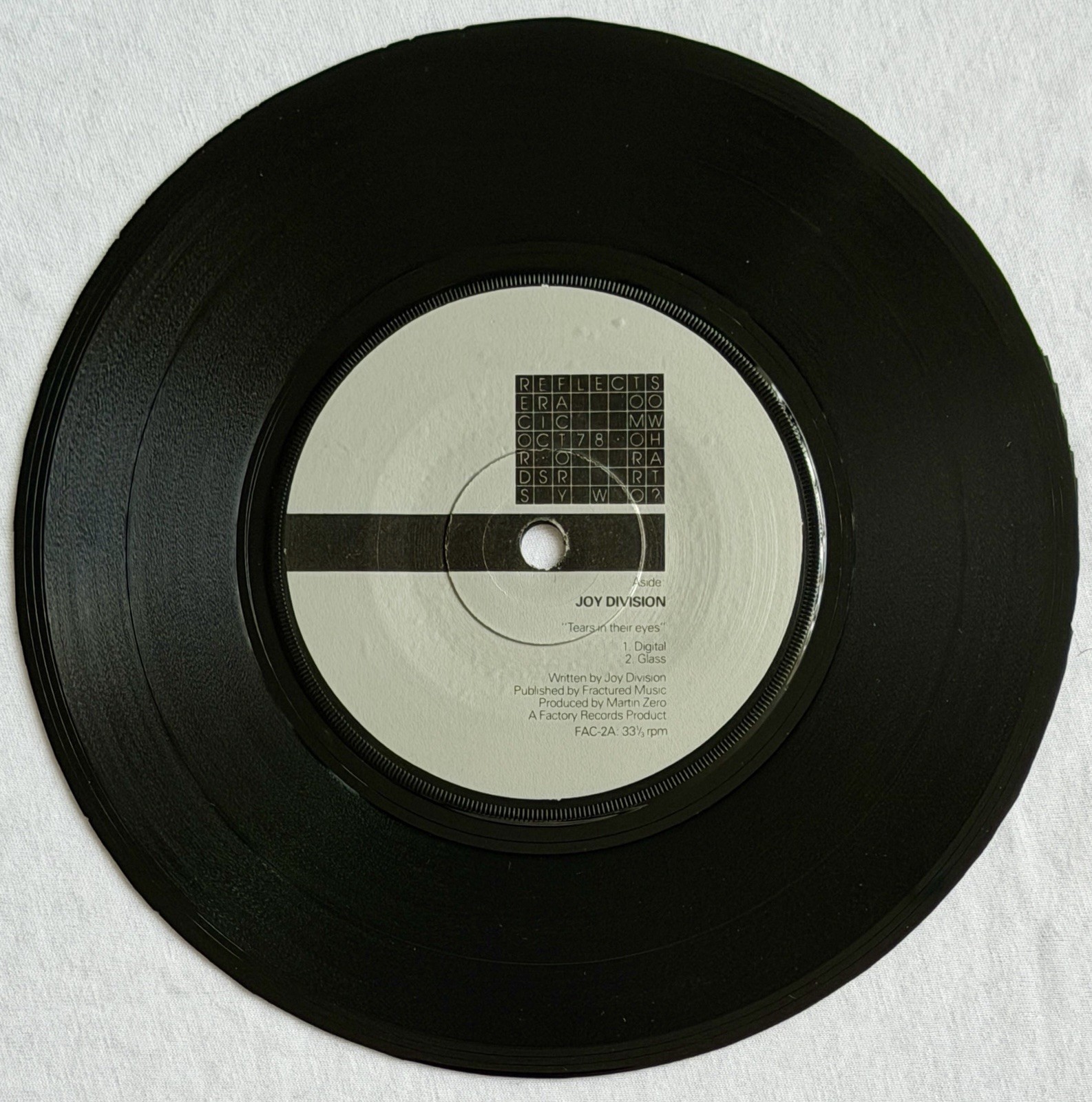 A FACTORY SAMPLE – Very Rare Original Double 7” Featuring Joy Division FAC-2