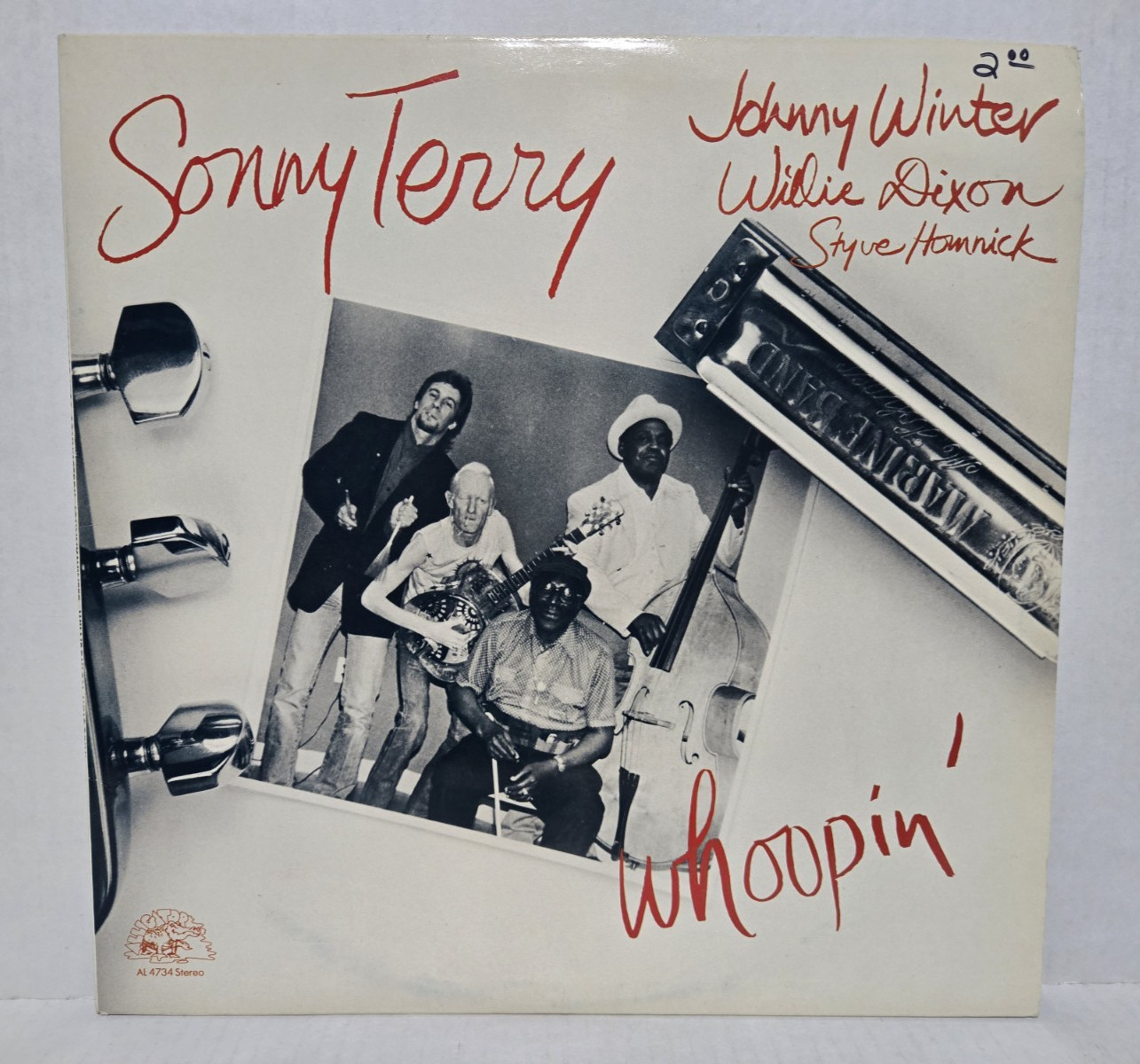 Sonny Terry, Willie Dixon, Styve Homnick – Whoopin’ – Alligator Records Blues