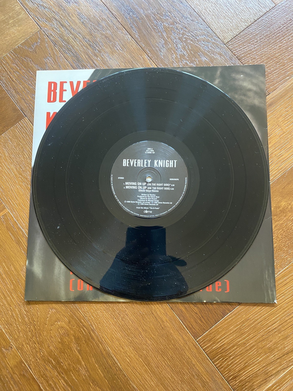 Beverley Knight Moving On Up Vinyl 12 inch Record Single VGC