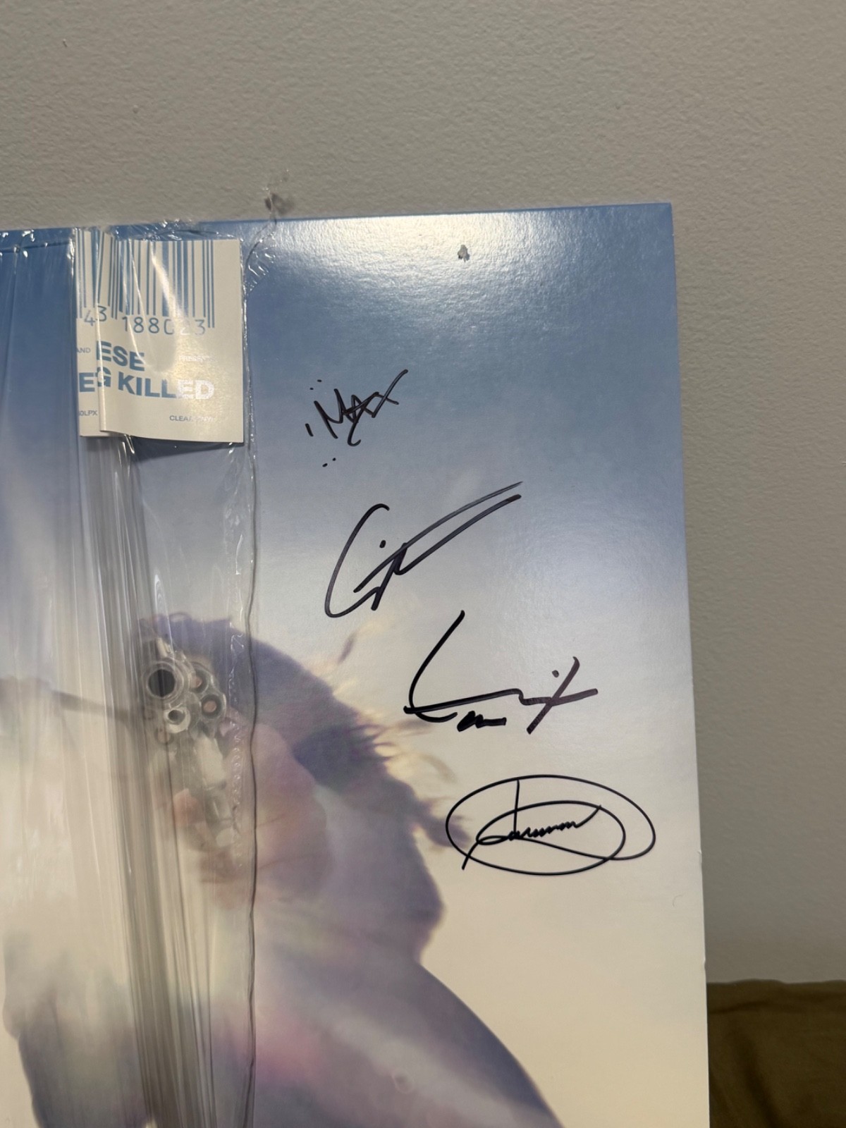 SIGNED Geese Getting Killed Clear Vinyl – Rough Trade NYC