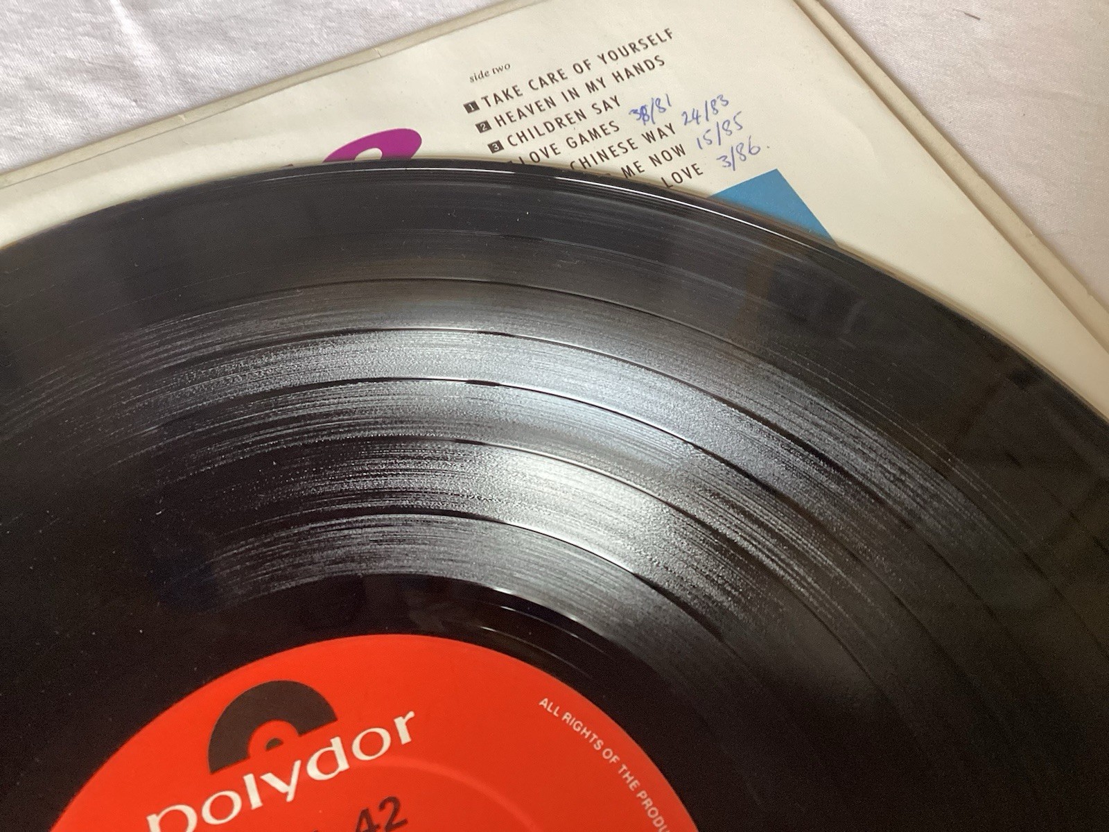 LEVEL 42 – LEVEL BEST – LP Vinyl POLYDOR LABEL UK 1989 LEVTV 1