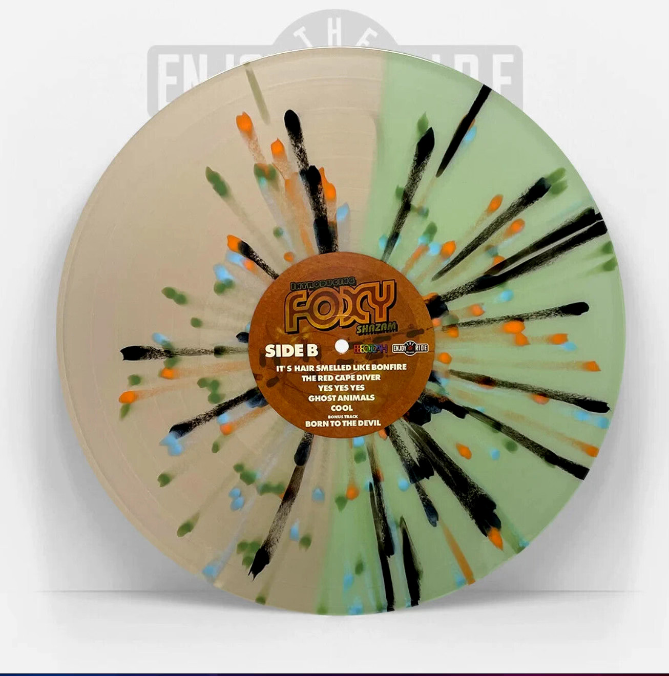 Foxy Shazam Introducing SPLIT SPLATTER Colored Vinyl LP /200 ETR Enjoy The Ride