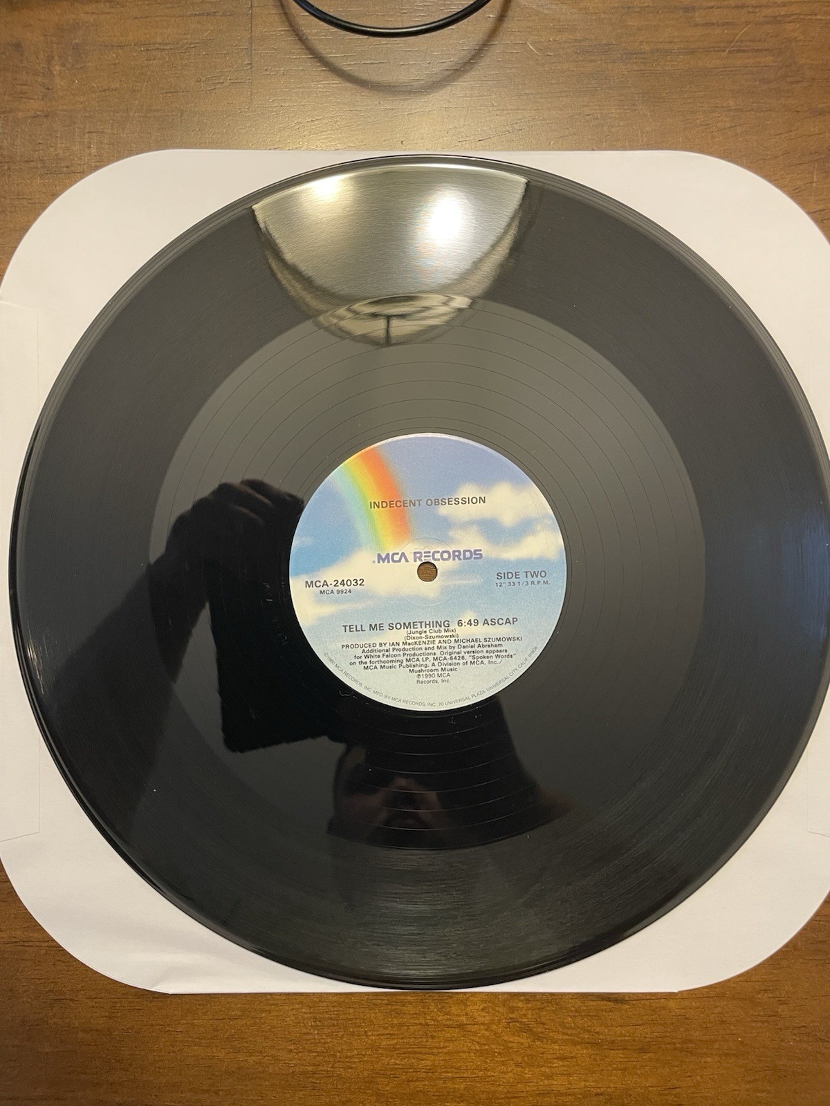 Indecent Obsession – Tell Me Something 1990 12” Vinyl DJ Maxi Single