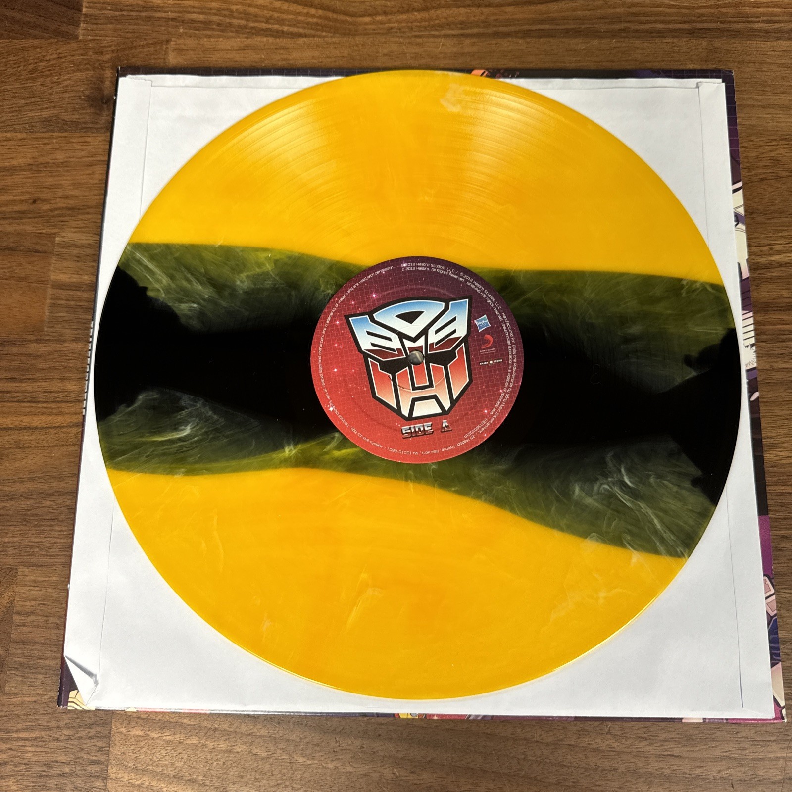 2018 Hasbro Studios Transformers Original Television Series Score Black Yellow