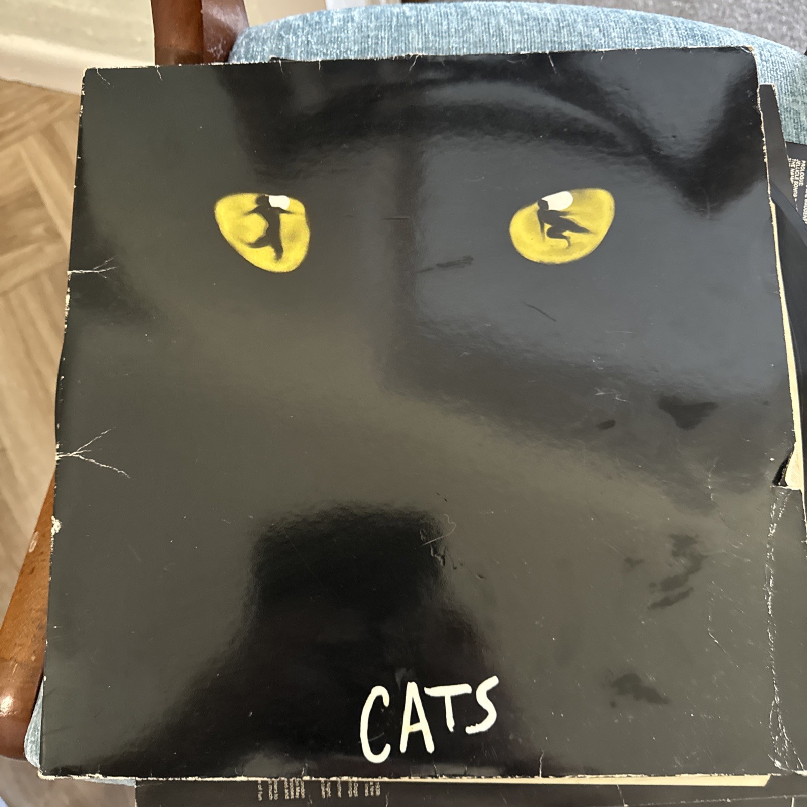 Andrew Lloyd Webber Cats 1981 Gatefold Double LP Vinyl Record CATx 001