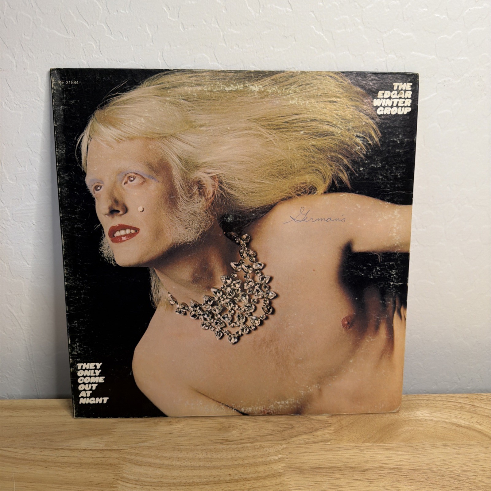The Edgar Winter Group They Only Come Out at Night Vinyl Record! VG+