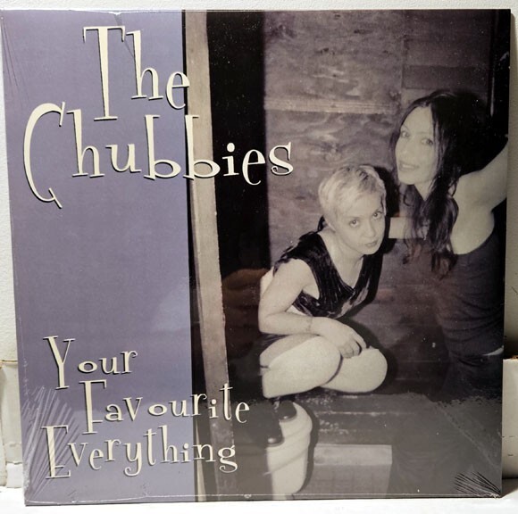 THE CHUBBIES Your Favourite Everything 10″ Ep POP PUNK ROCK Garage Rock BLUE WAX