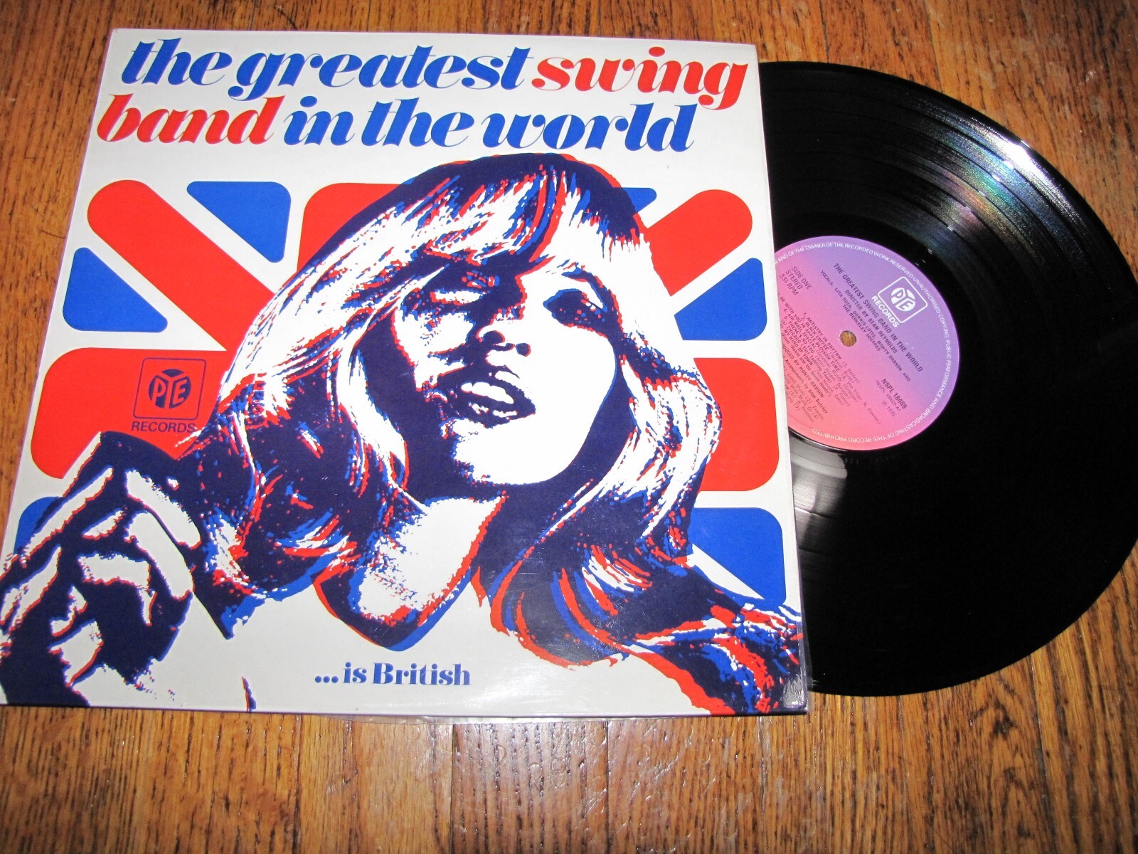 THE GREATEST SWING BAND IN THE WORLD IS BRITISH – PYE RECORDS LP