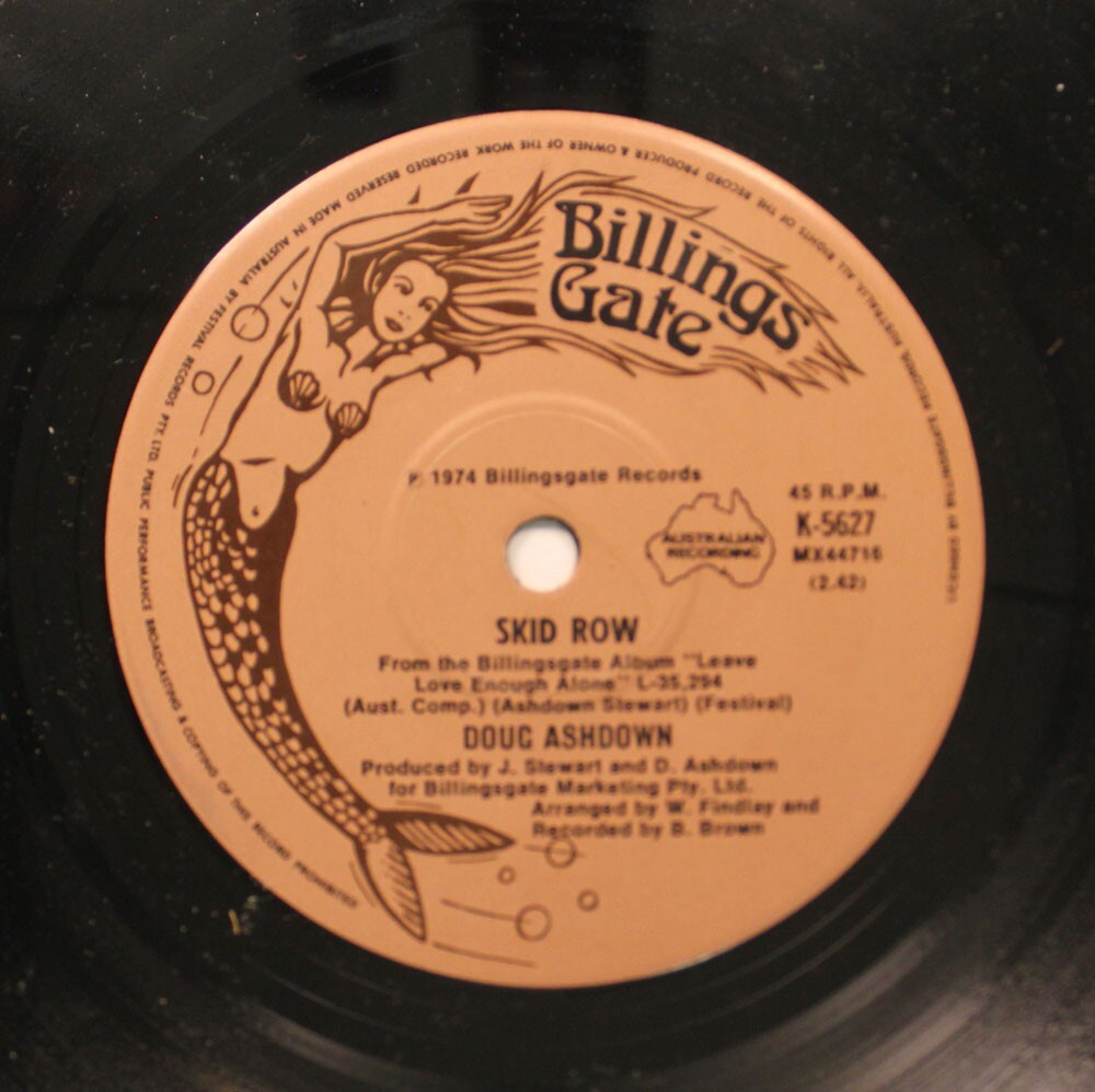 Billings Gate – 45 – Skid Row / Winter In America On Doug Ashdown