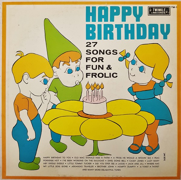 Unknown Artist – Happy Birthday (27 Songs For Fun And Frolic) (LP) (VG)
