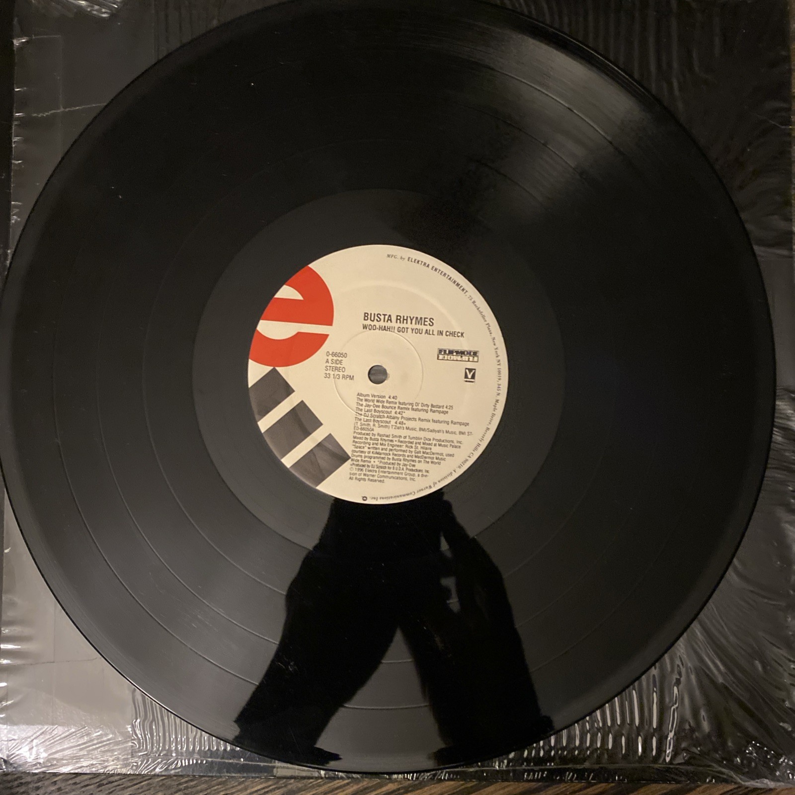 Busta Rhymes Everything Remains Raw Vinyl LP Orig Record VG+