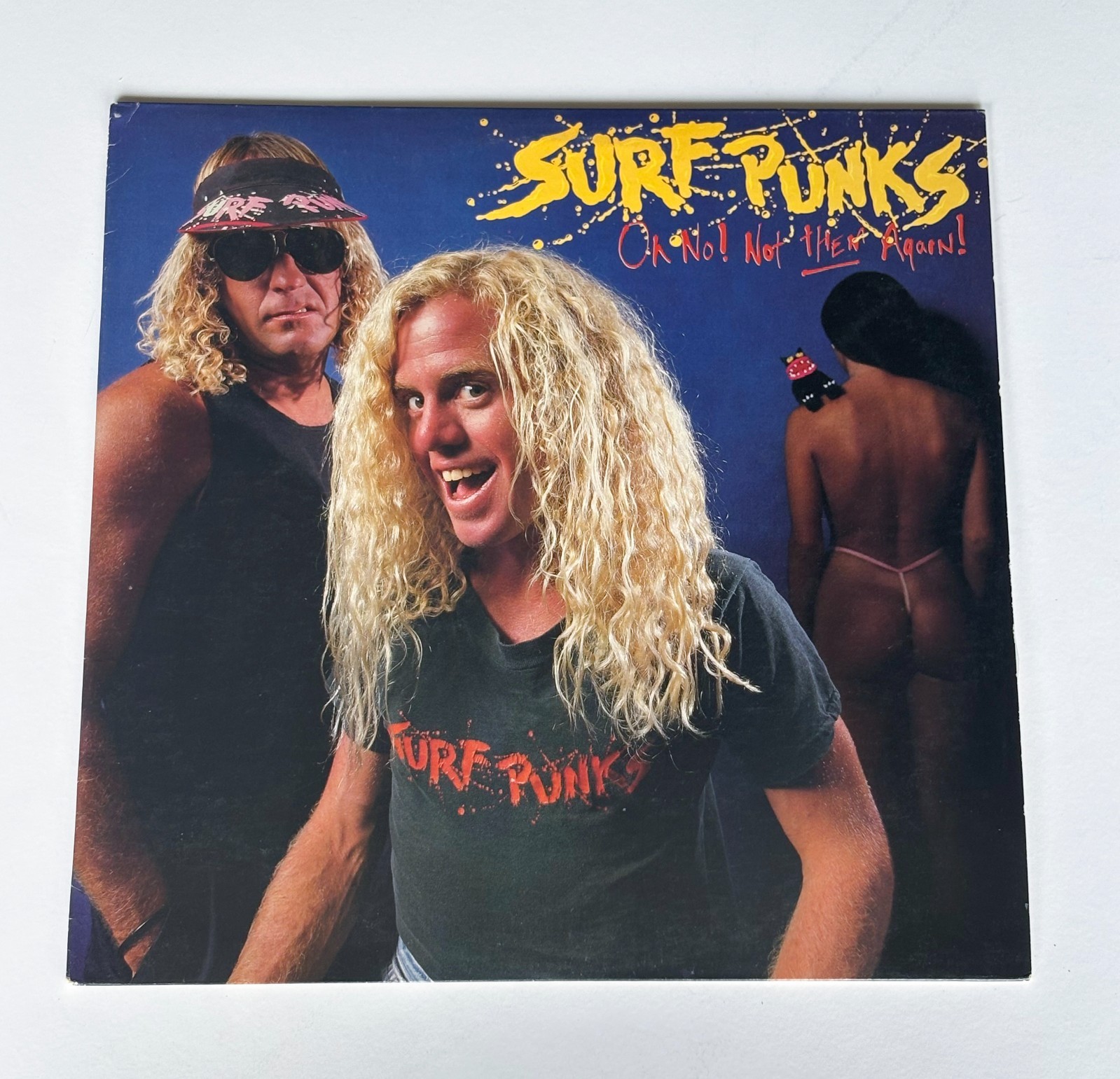 Surf Punks Oh No! Not Them Again! Enigma D1-73313 NM- Punk Rock LP