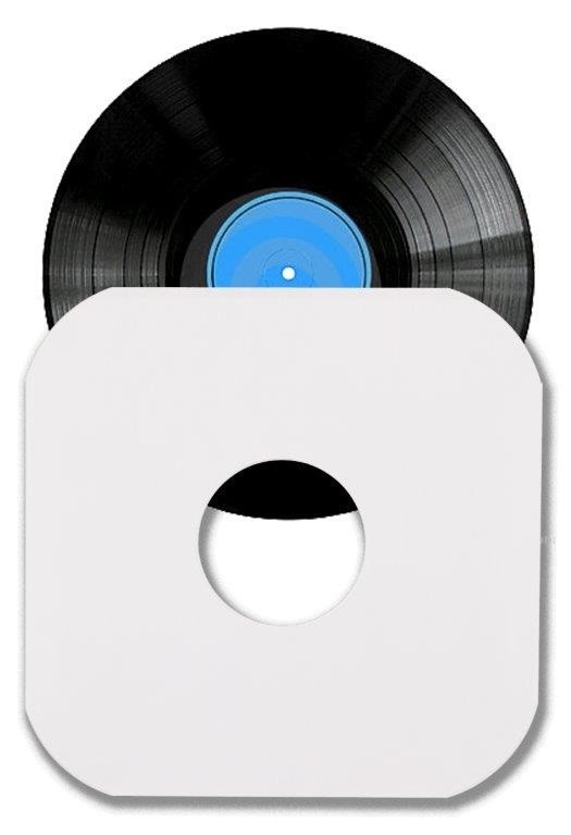 1000 12″ LP / Album White Paper Vinyl Record Sleeves / Protectors – Heavy Duty
