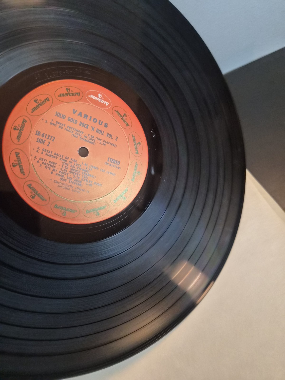 Solid Gold Rock ‘N’ Roll Volume 1 / Various Artists / Vinyl / LP / MERCURY VG+