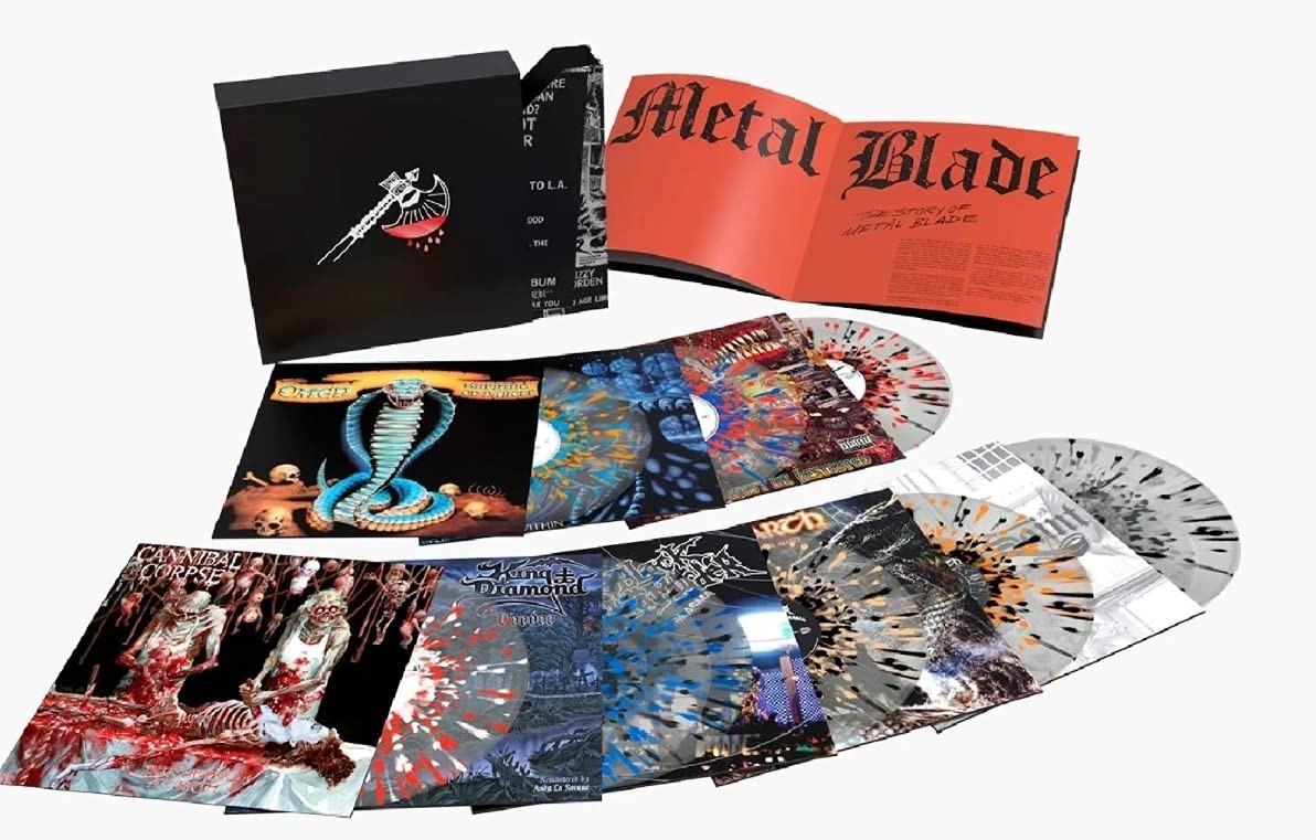 Anthology The Story Of Metal Blade VMP Box Set Cannibal Corpse Gwar Black Dahlia