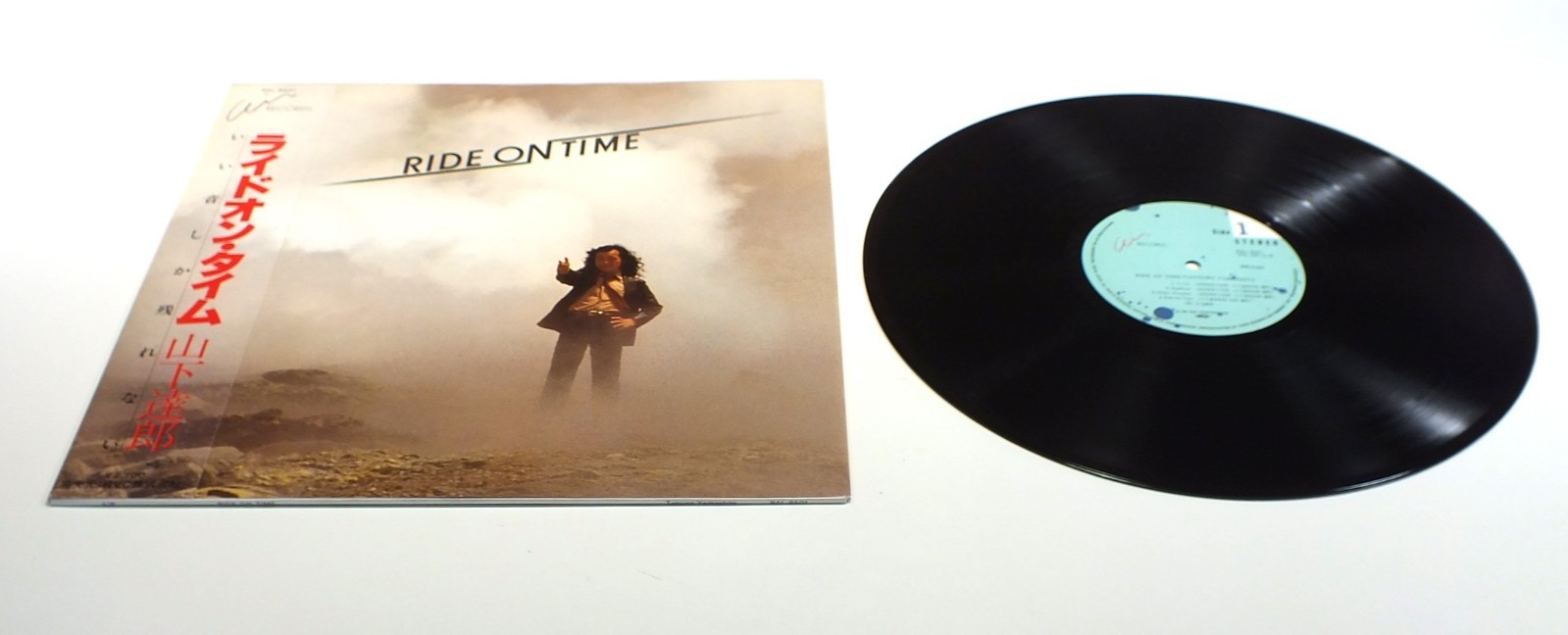 TATSURO YAMASHITA “RIDE ON TIME” SUPER CLEAN JAPAN orig. w/ wrap around cover