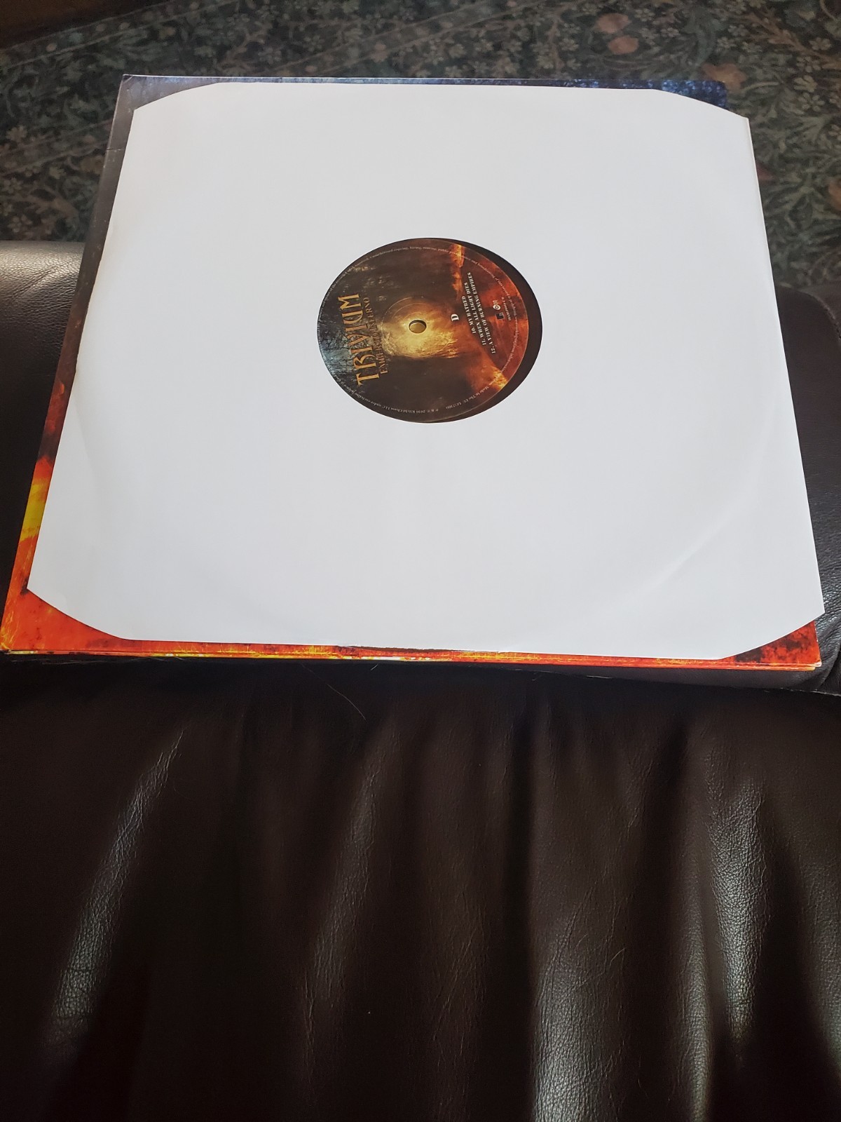 Ember to Inferno by Trivium (Record, 2016) Orange and Black Vinyl LP