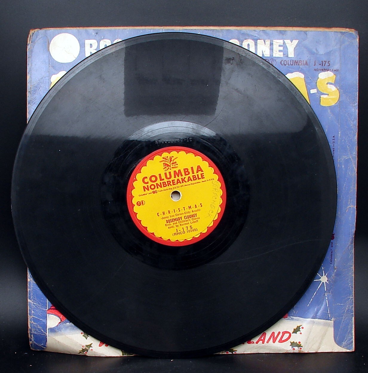 Rosemary Clooney – Winter Wonderland / Christmas – record & sleeve