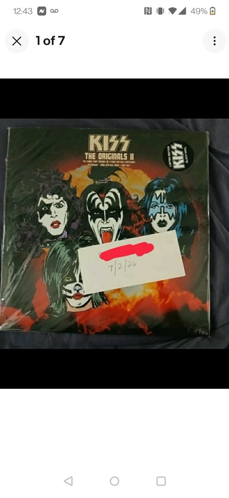 Kiss 3 Lp Live