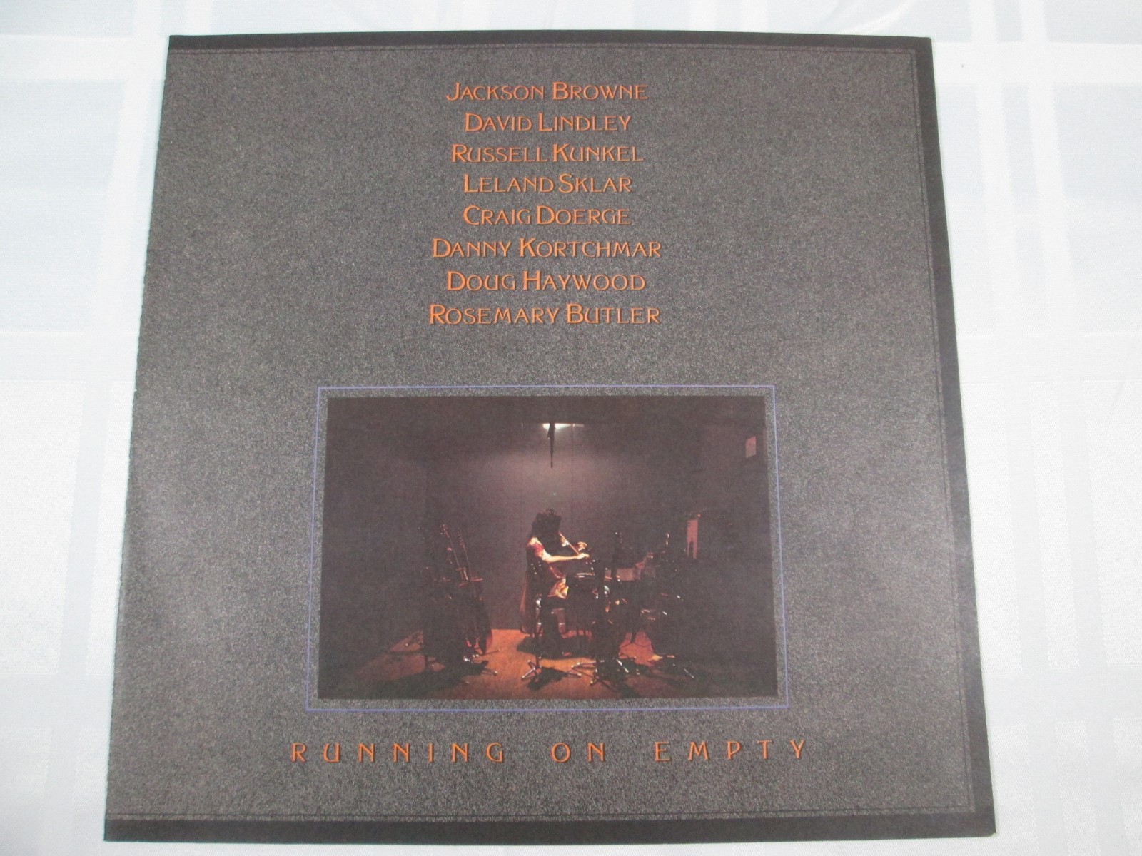 Jackson Browne – Running on Empty LP Album 1977 Asylum Pop Rock w/Booklet