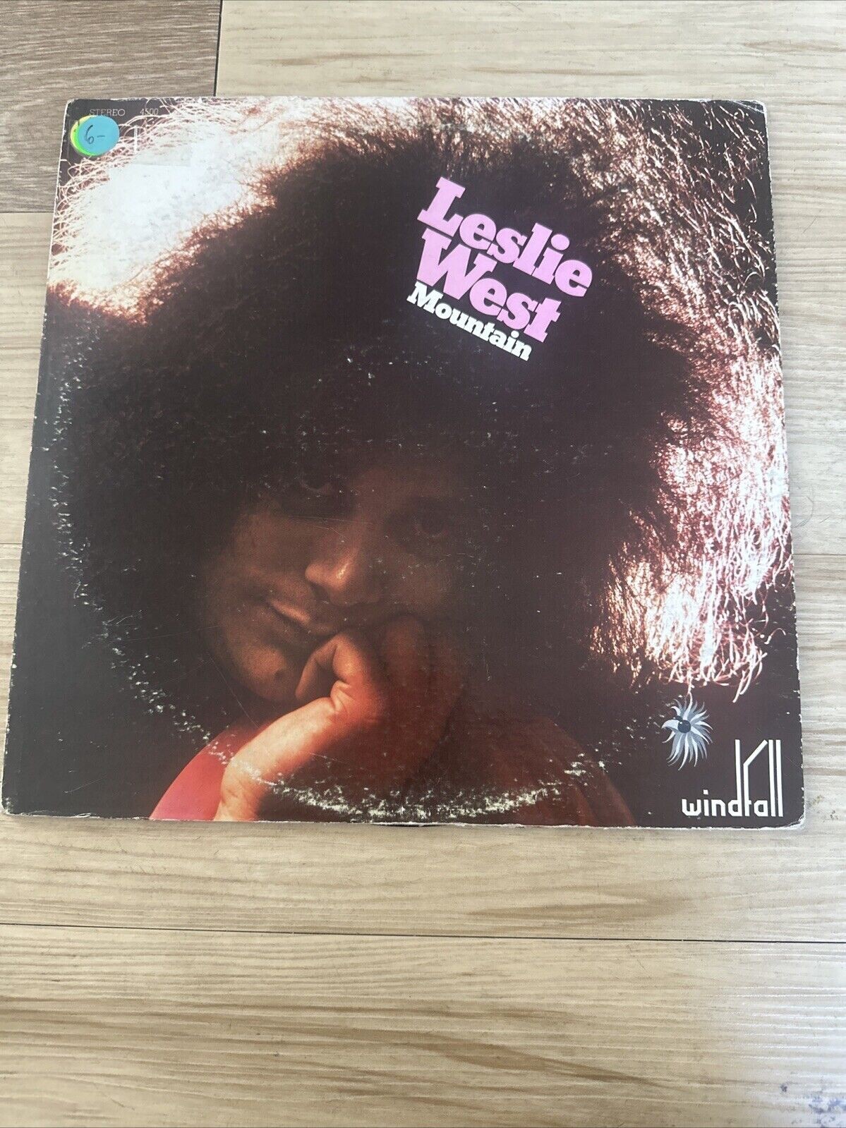 Leslie West- Mountain LP 1st Press RL Ludwig mix Windfall + COMBINED SHIPPING!