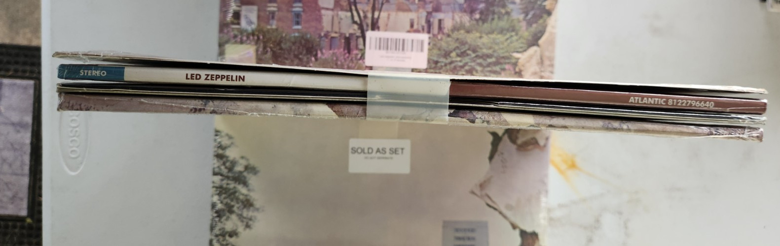 Led Zeppelin One Two Three Four I II III IIII 4 LPs Bundle New/sealed Remastered