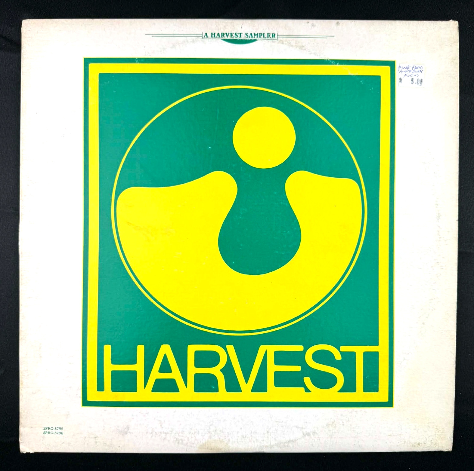 A Harvest Sampler Pink Floyd Point Me At the Sky Kate Bush vinyl record LP
