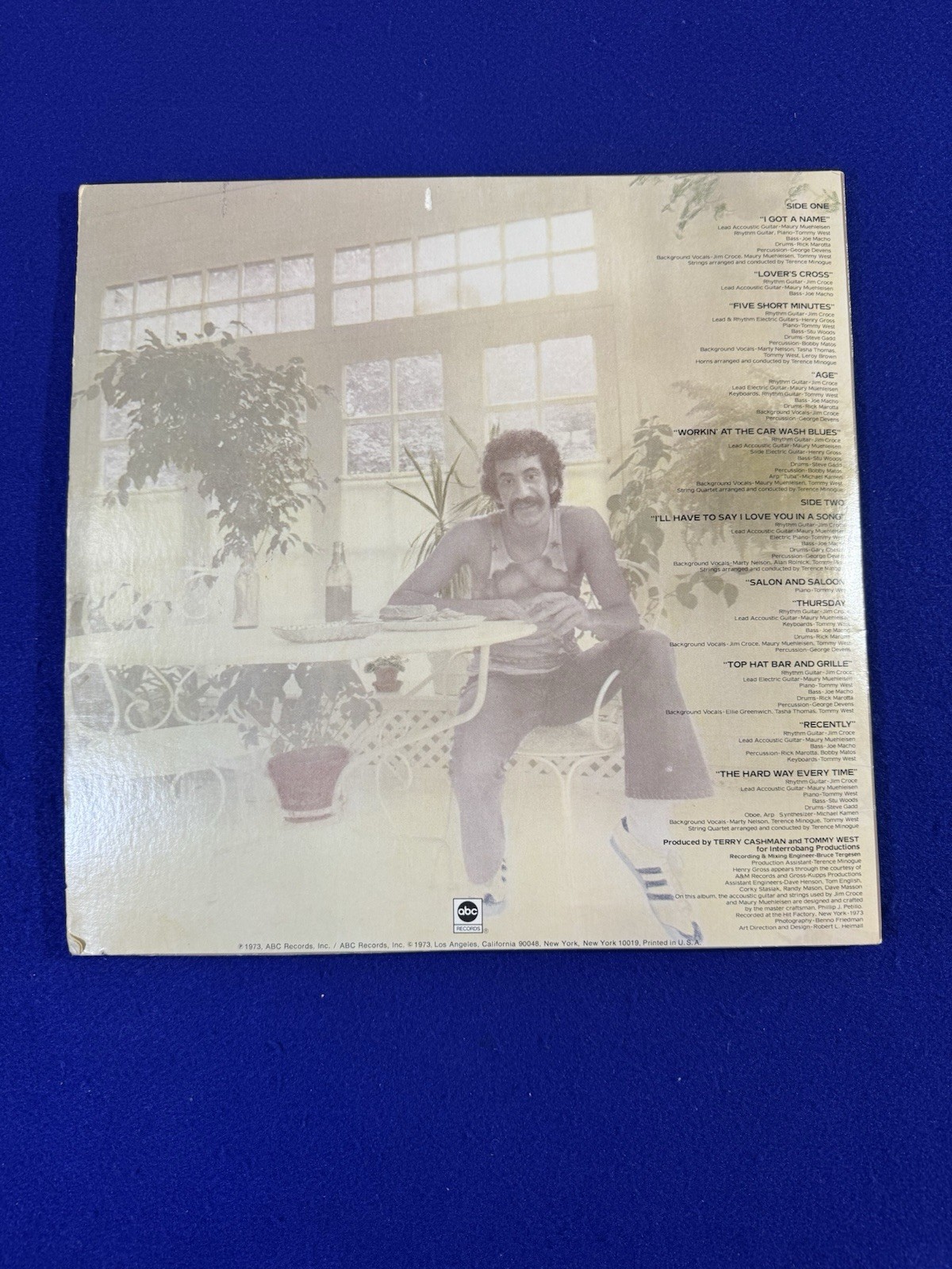 Jim Croce– I Got a Name – 1973 ABC–ABCX797 Vinyl Record LP