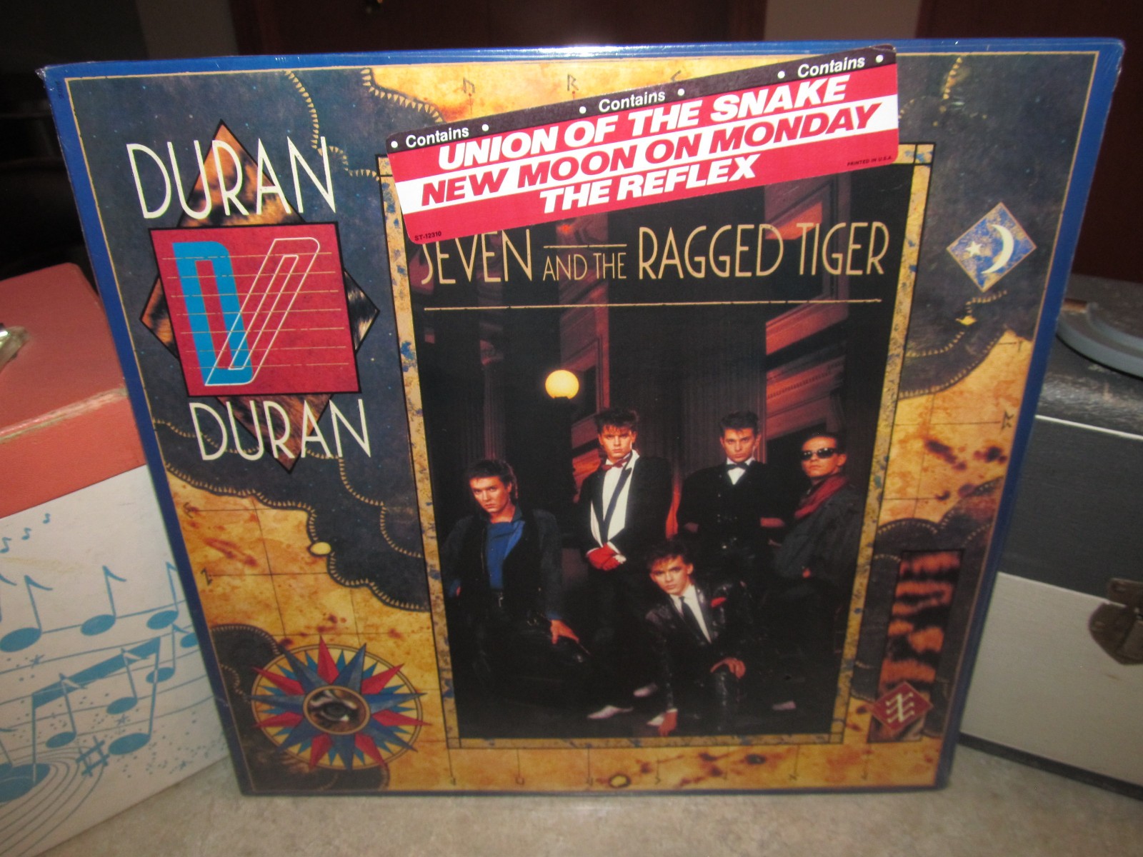 DURAN DURAN Seven And The Ragged Tiger – Vinyl Lp SEALED W/HYPE STKR – ST-12310