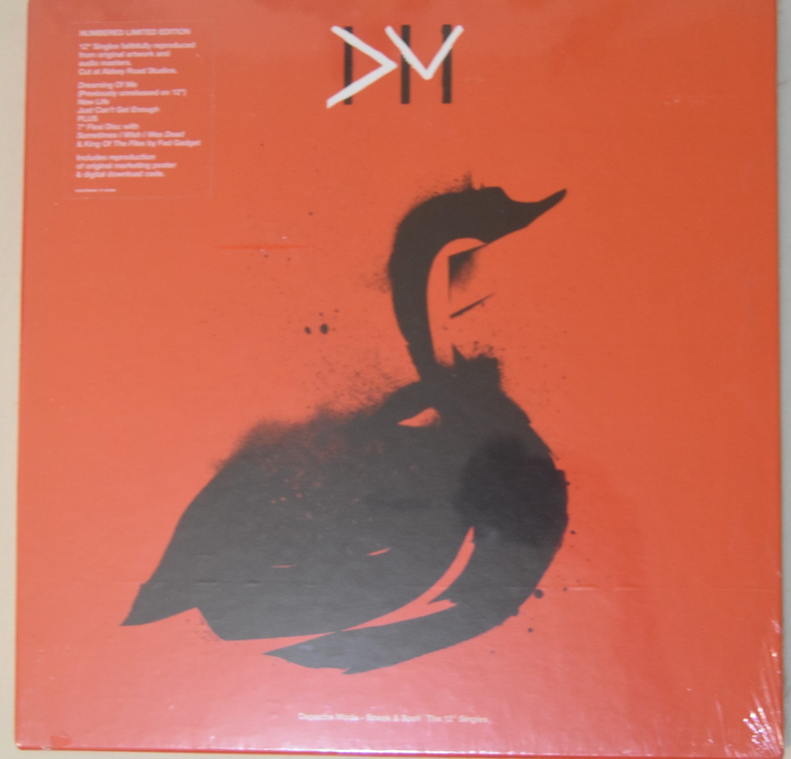 Depeche Mode Speak & Spell 12″ Singles Rhino red vinyl box set sealed
